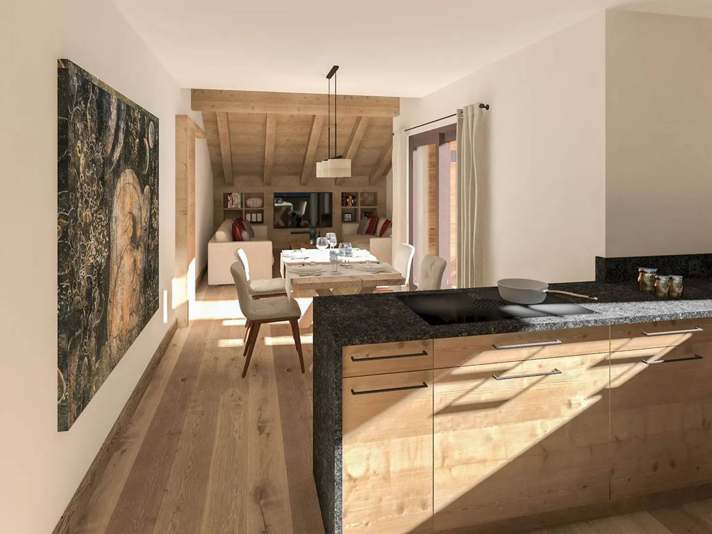 Charmantes Chalet in Klosters - Foto 6 von 11