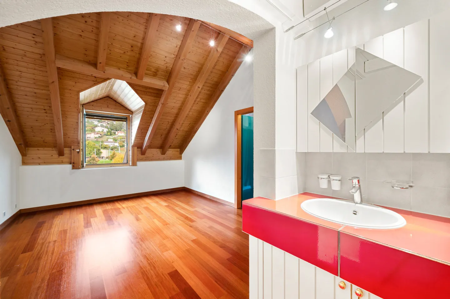 Attic with character and lake view - Photo 6 of 15