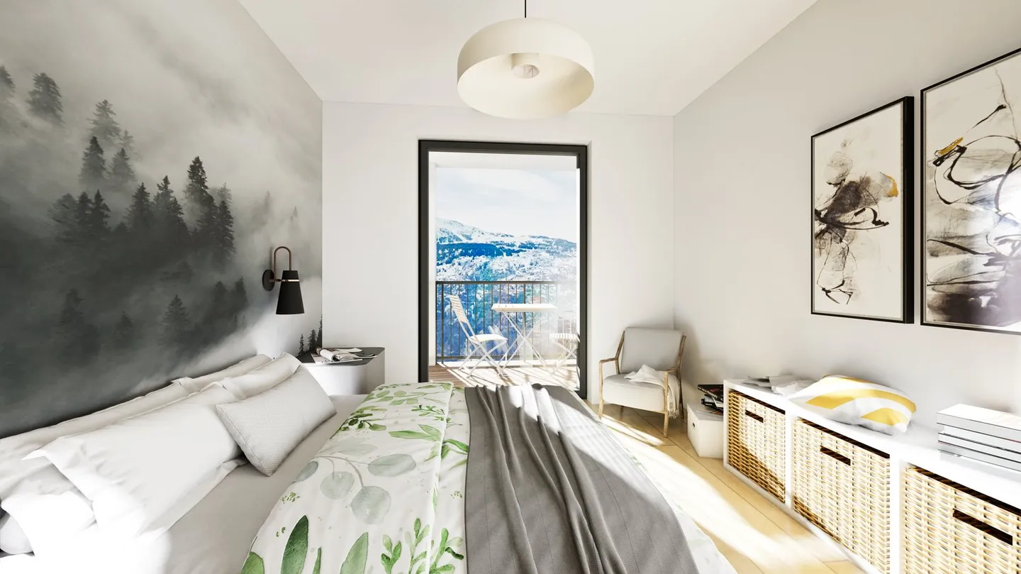 R2: High-quality 4.5-room apartment with stunning views, St-Martin, Val d'Hérens - Photo 7 of 17