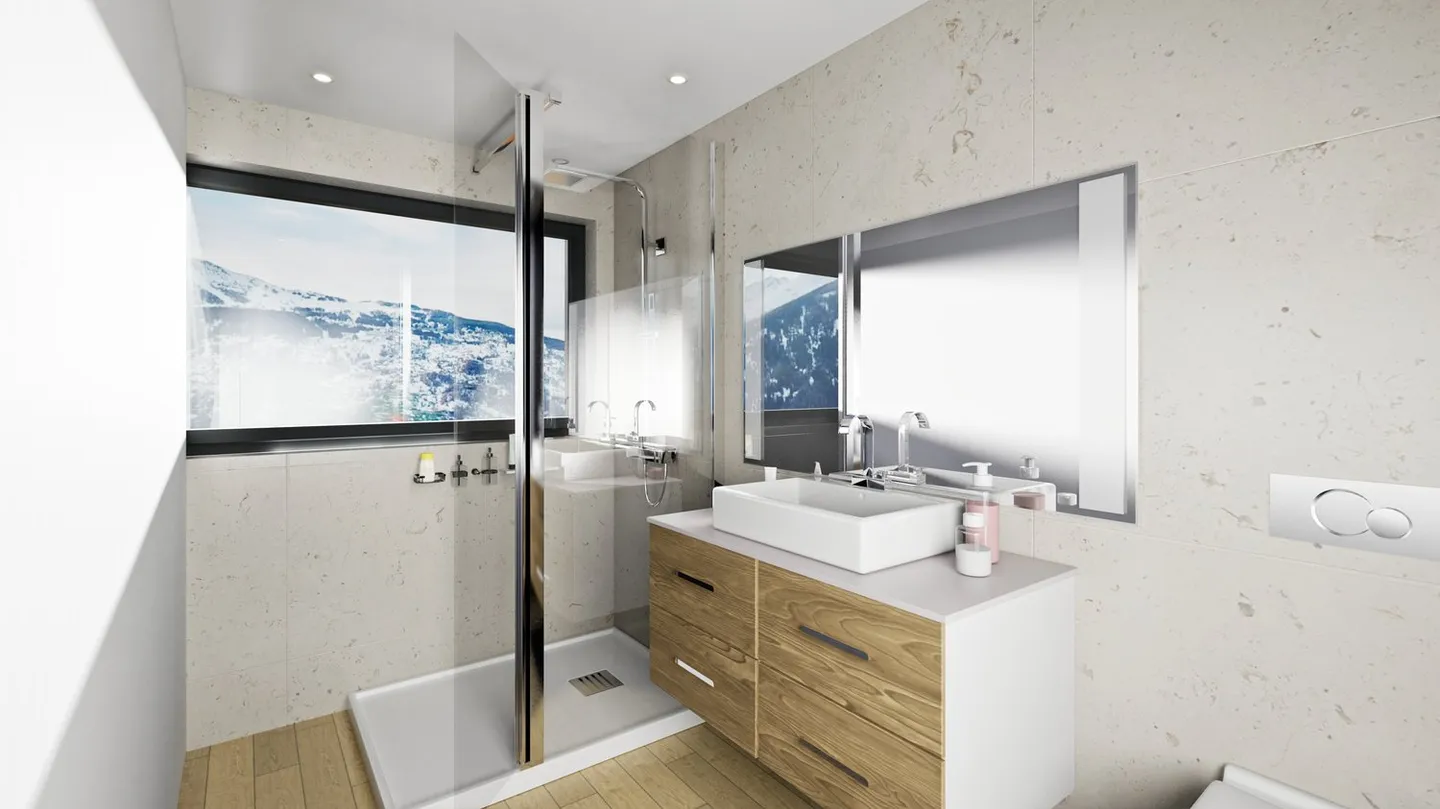 R2: High-quality 4.5-room apartment with stunning views, St-Martin, Val d'Hérens - Photo 9 of 17