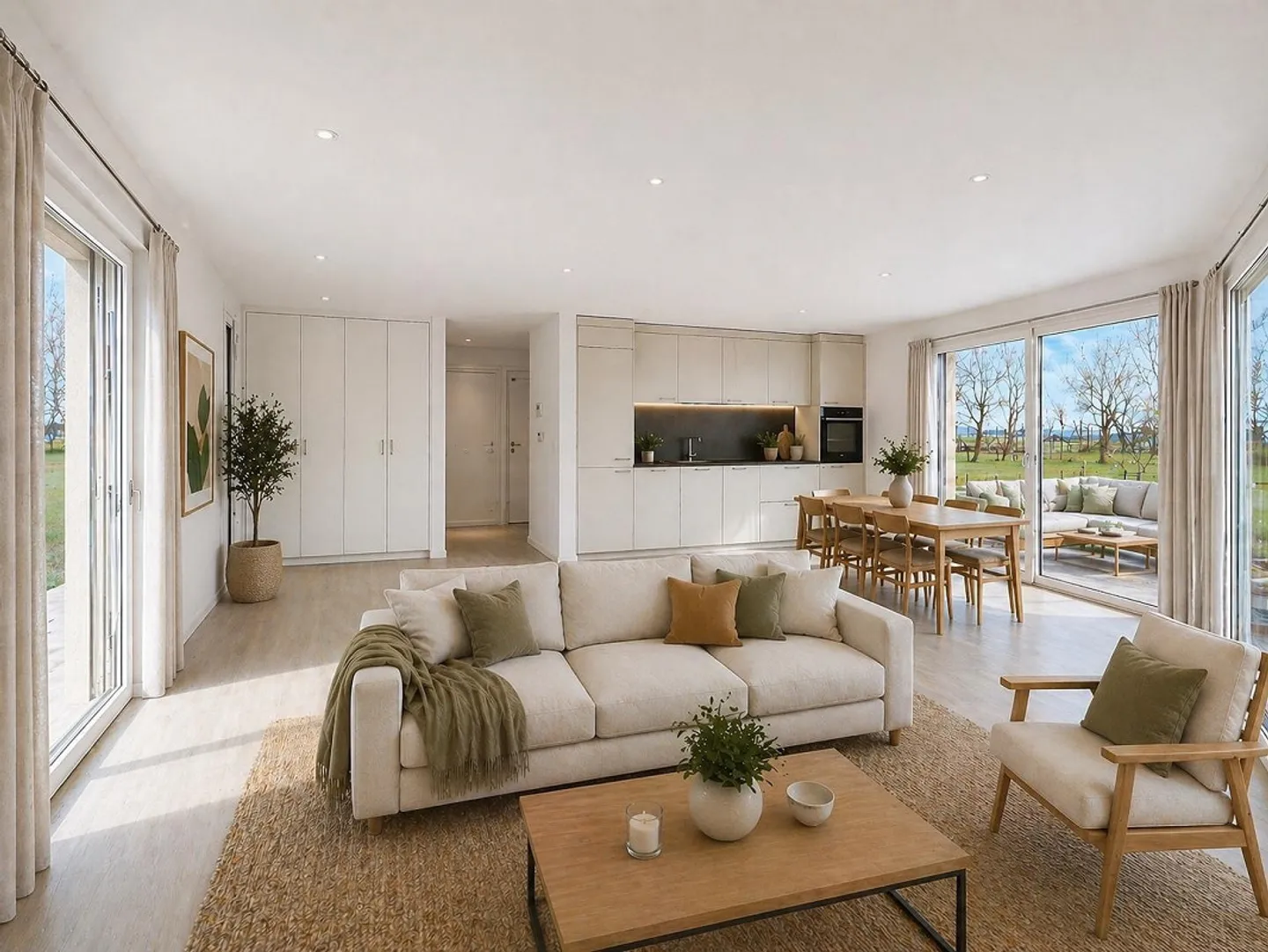 Neue Individuelle Villa in Grün - Foto 4 von 9