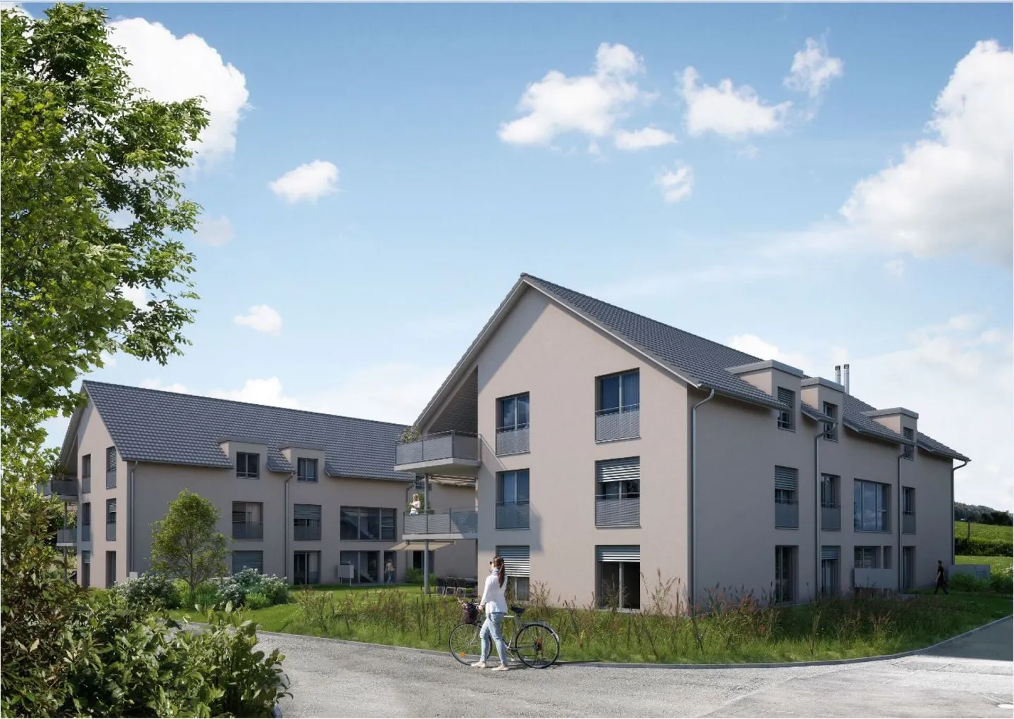 Appartamento moderno di 4,5 stanze con vista a Leuzigen in affitto - Foto 1 di 8