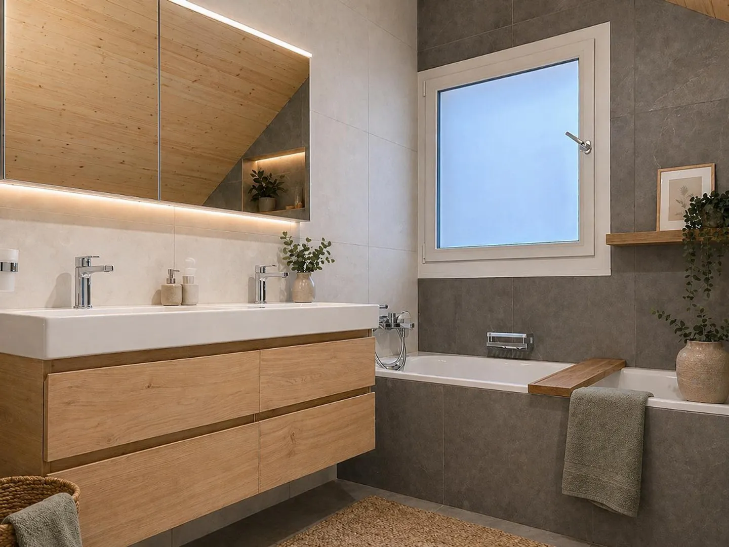 Neue Individuelle Villa in Grün - Foto 8 von 9