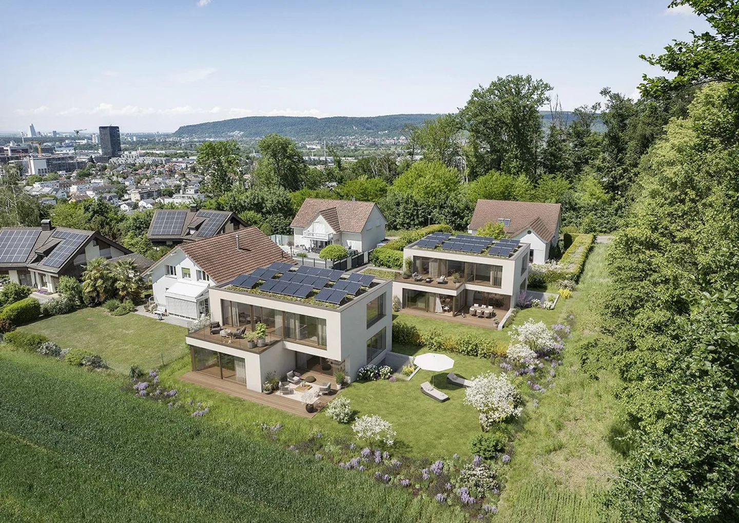 Moderne Einfamilienhäuser - Foto 1 von 7