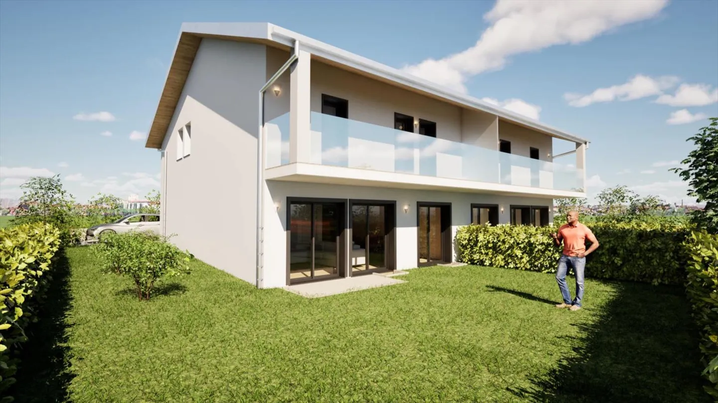 Nouveau projet avec des maisons familiales. Espace, lumière et nature à seulement deux pas ! - Photo 1 sur 6