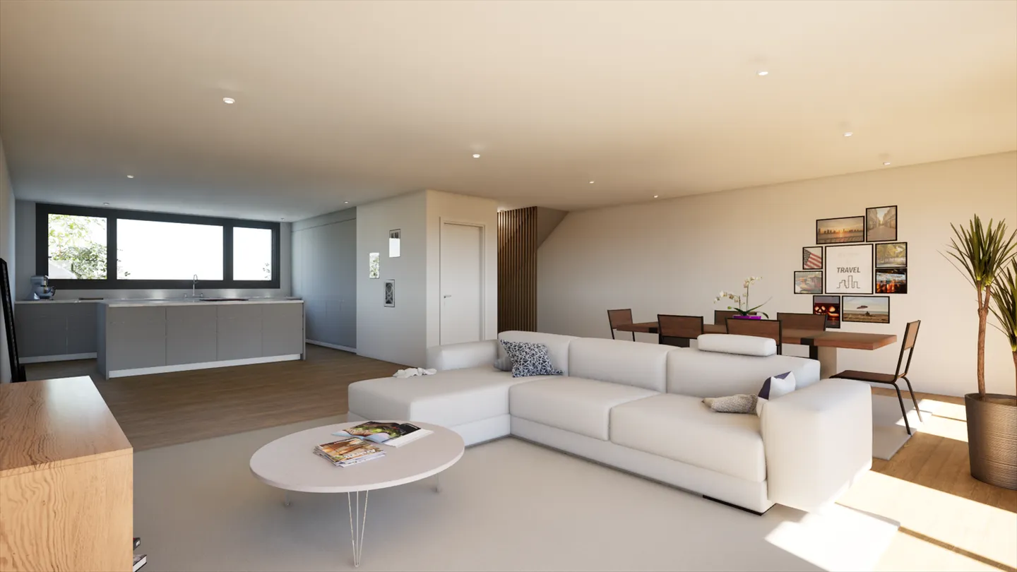 Nouveau projet avec des maisons familiales. Espace, lumière et nature à seulement deux pas ! - Photo 6 sur 6