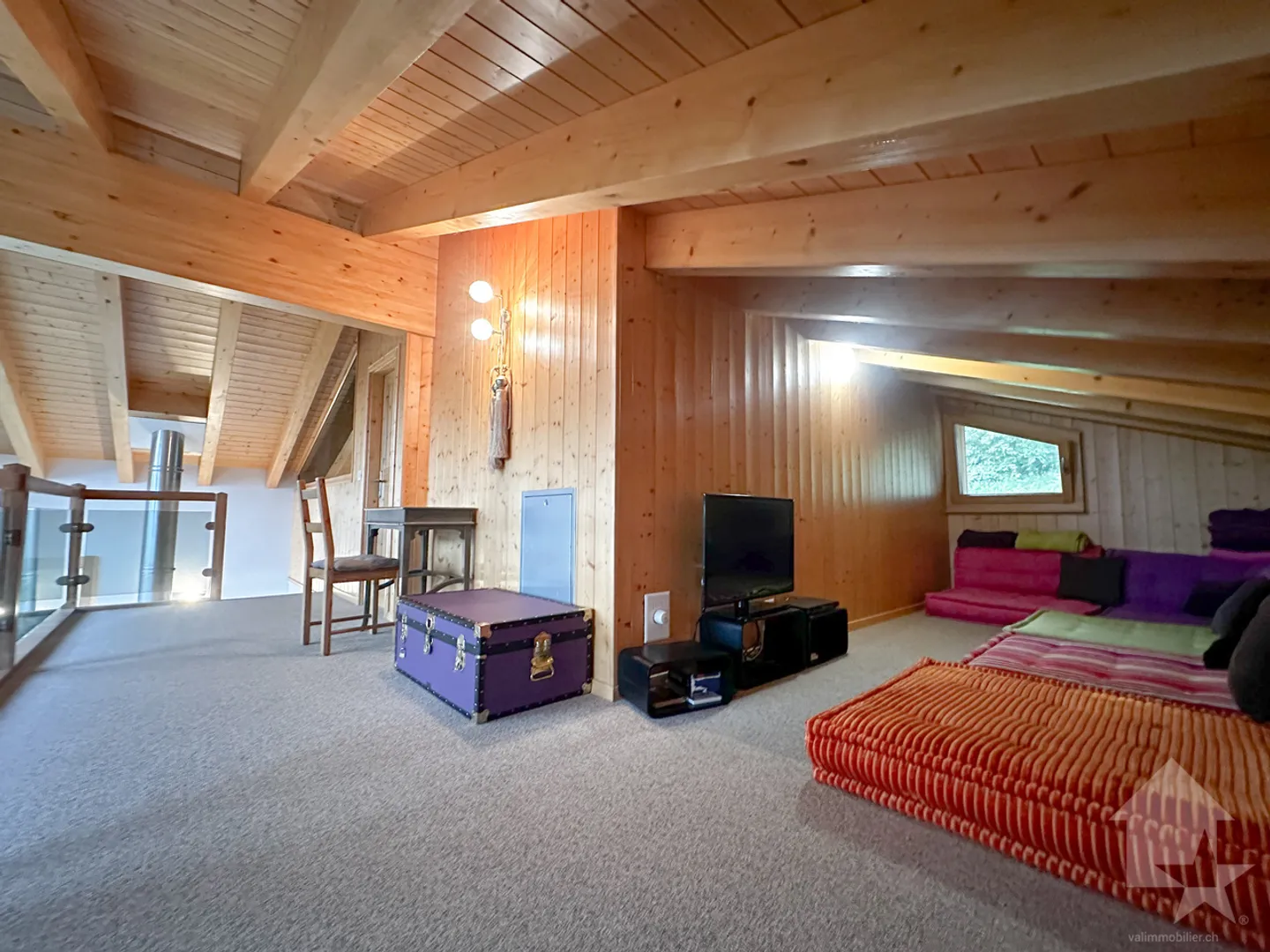 «Magnifique chalet de standing au cœur de la Tzoumaz» - Photo 9 sur 16