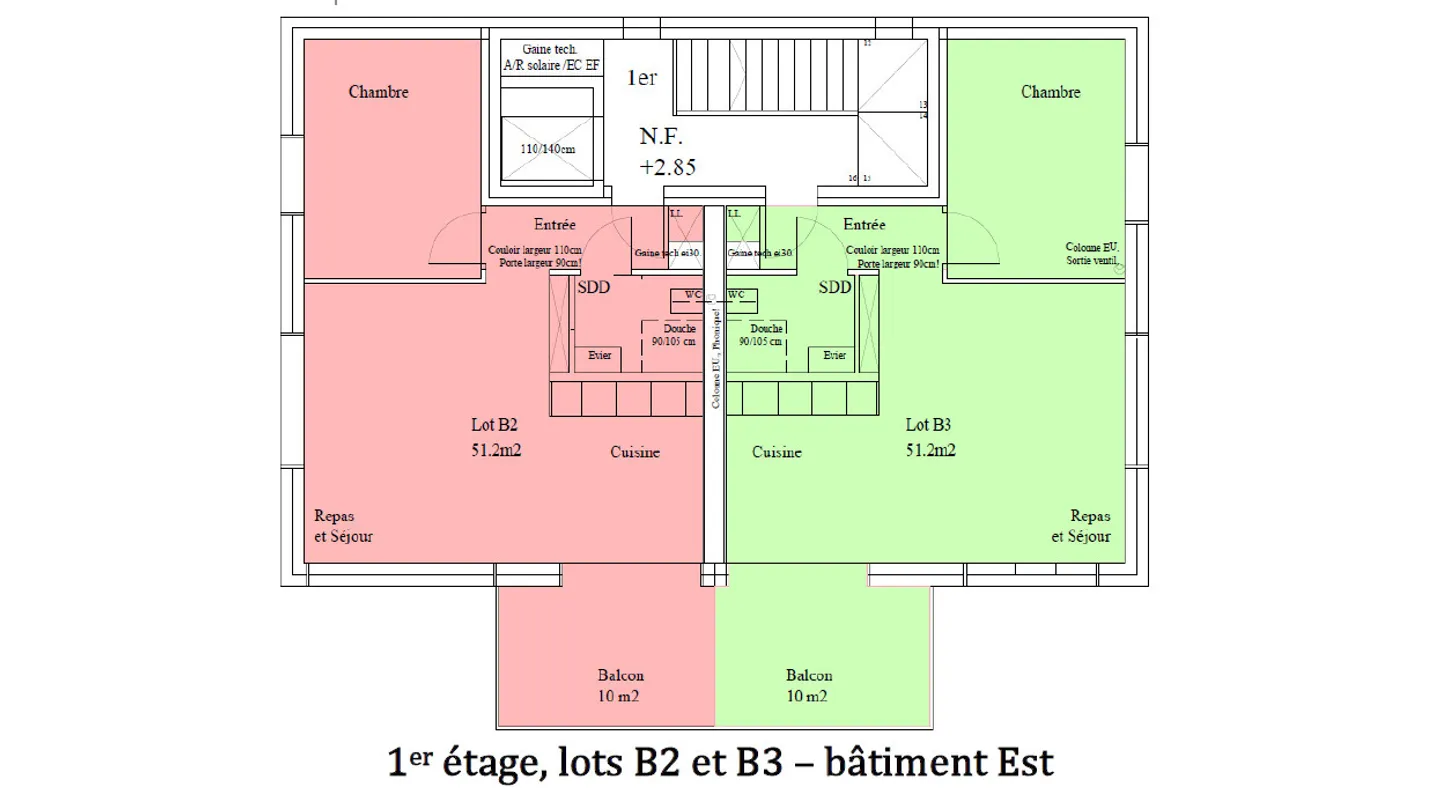 2,5-Zimmer-Wohnung - Foto 7 von 9