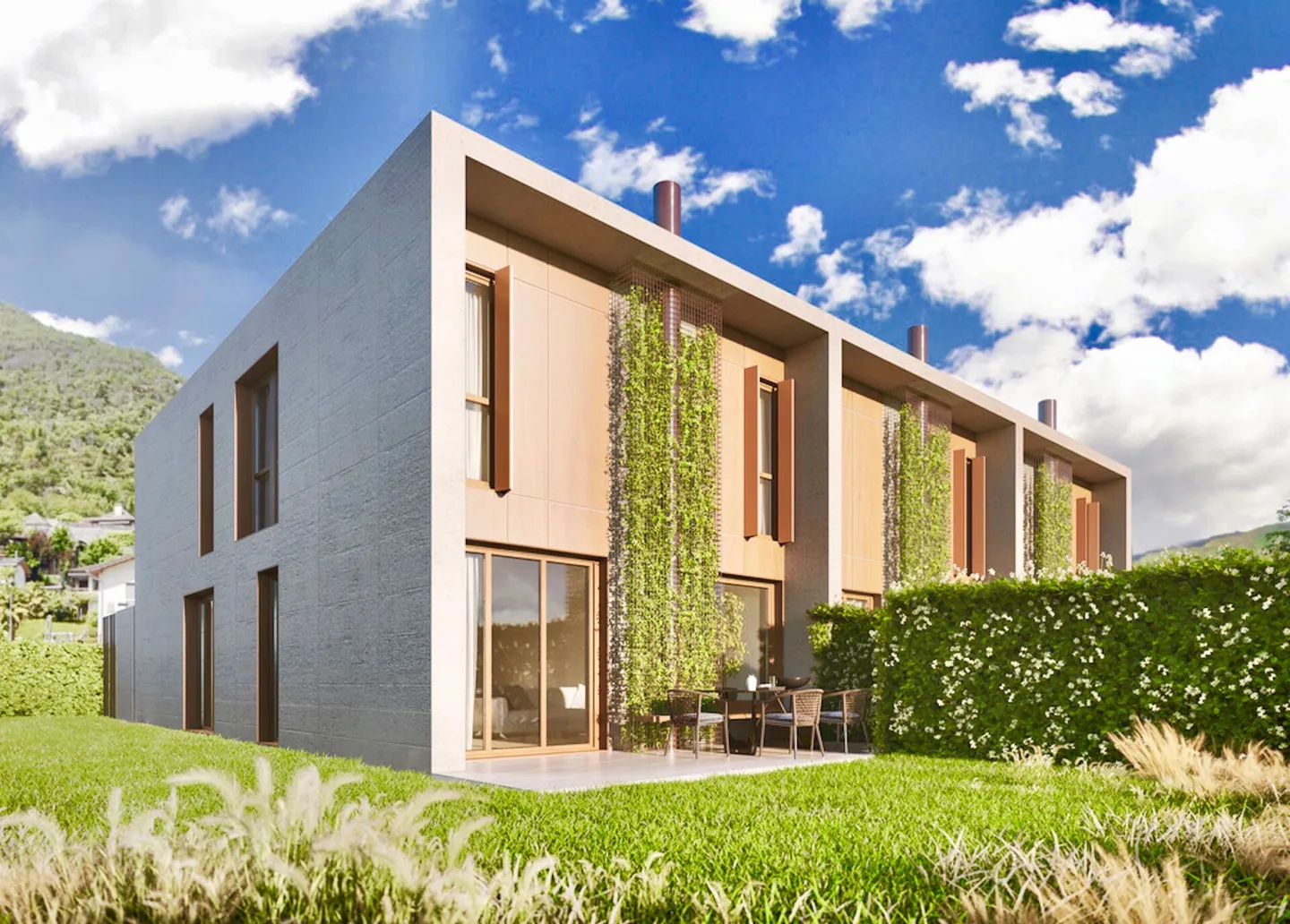 Casa unifamiliare/ a schiera con giardino e 2 posti auto - Foto 16 di 19