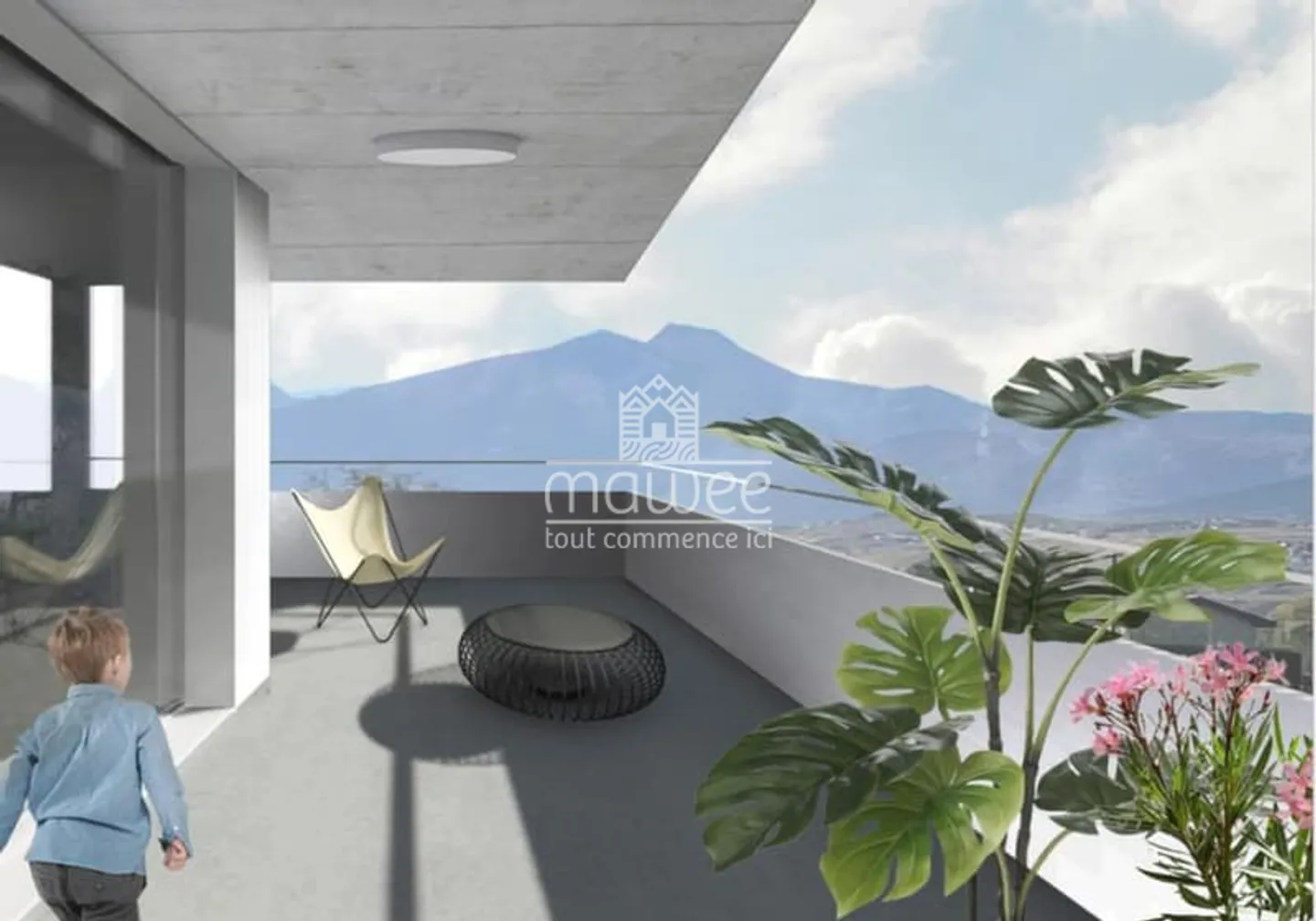 Nuovo Studio con Terrazza - Grône - Foto 3 di 5