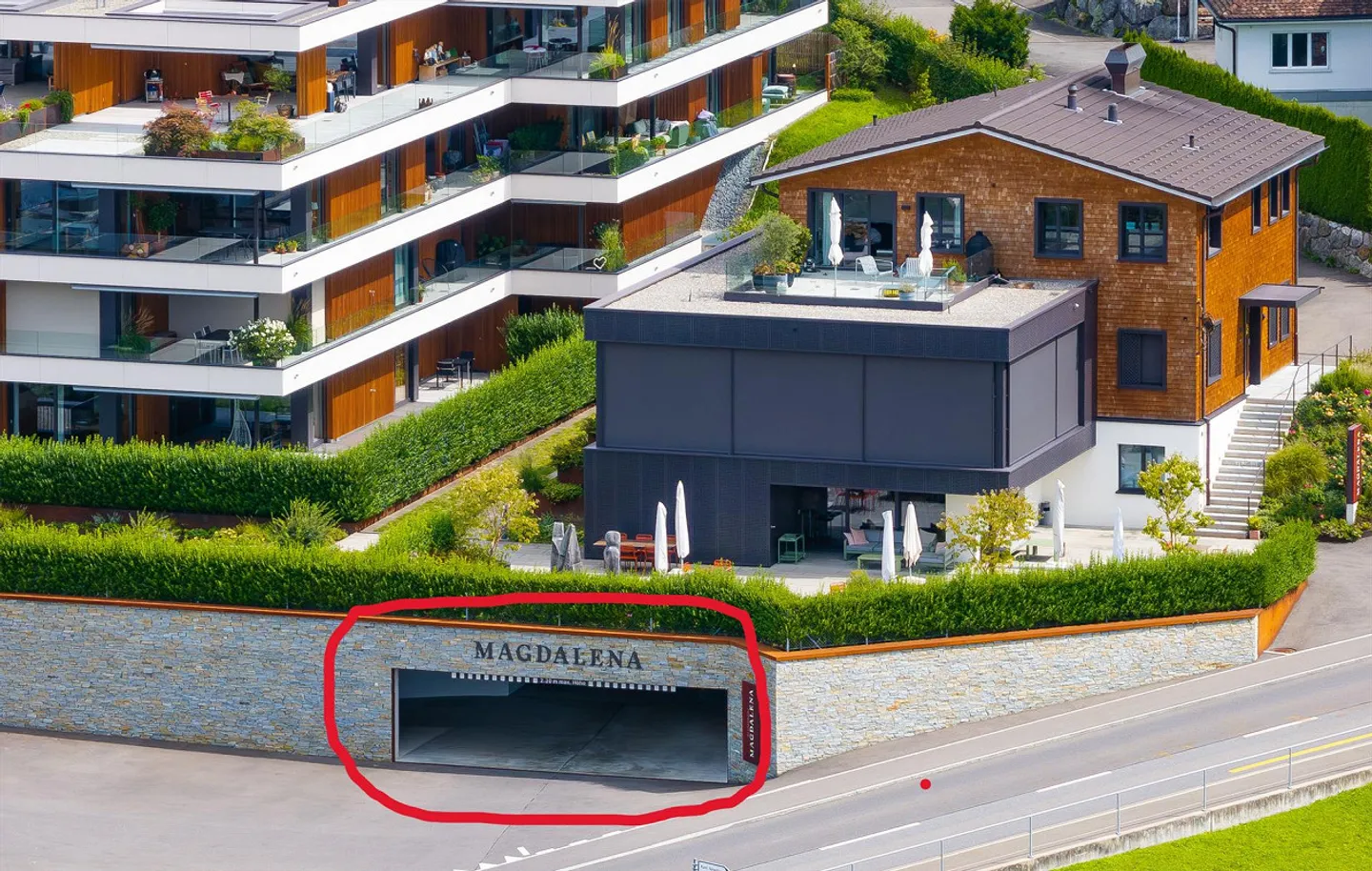 Underground parking space 49 a (or double space 49a+49b) for rent - Photo 2 of 4