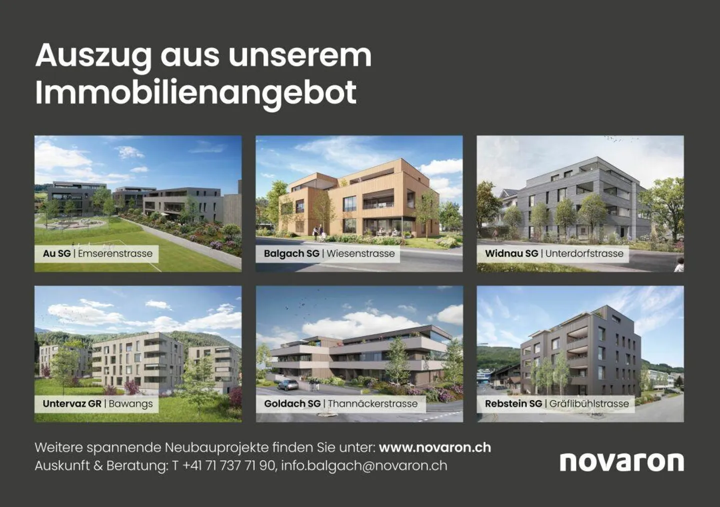 Wohnen mit Blick auf die Reben von Berneck - Überbauung Emseren, Au - Foto 13 von 13