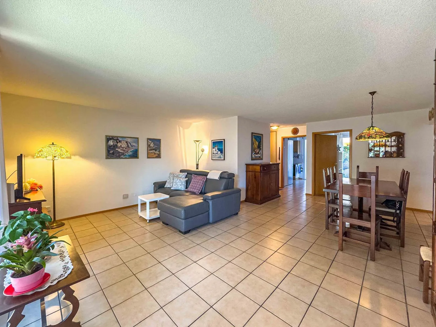 Appartamento con giardino a Pregassona - Foto 5 di 16