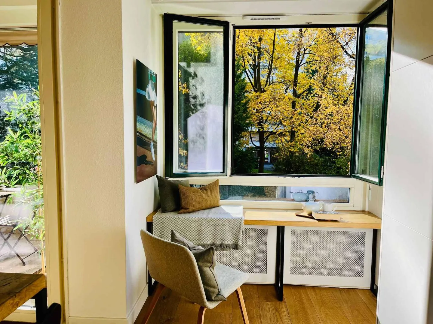 Exclusively: Elegant 3-room apartment renovated with balconies - Photo 11 of 12