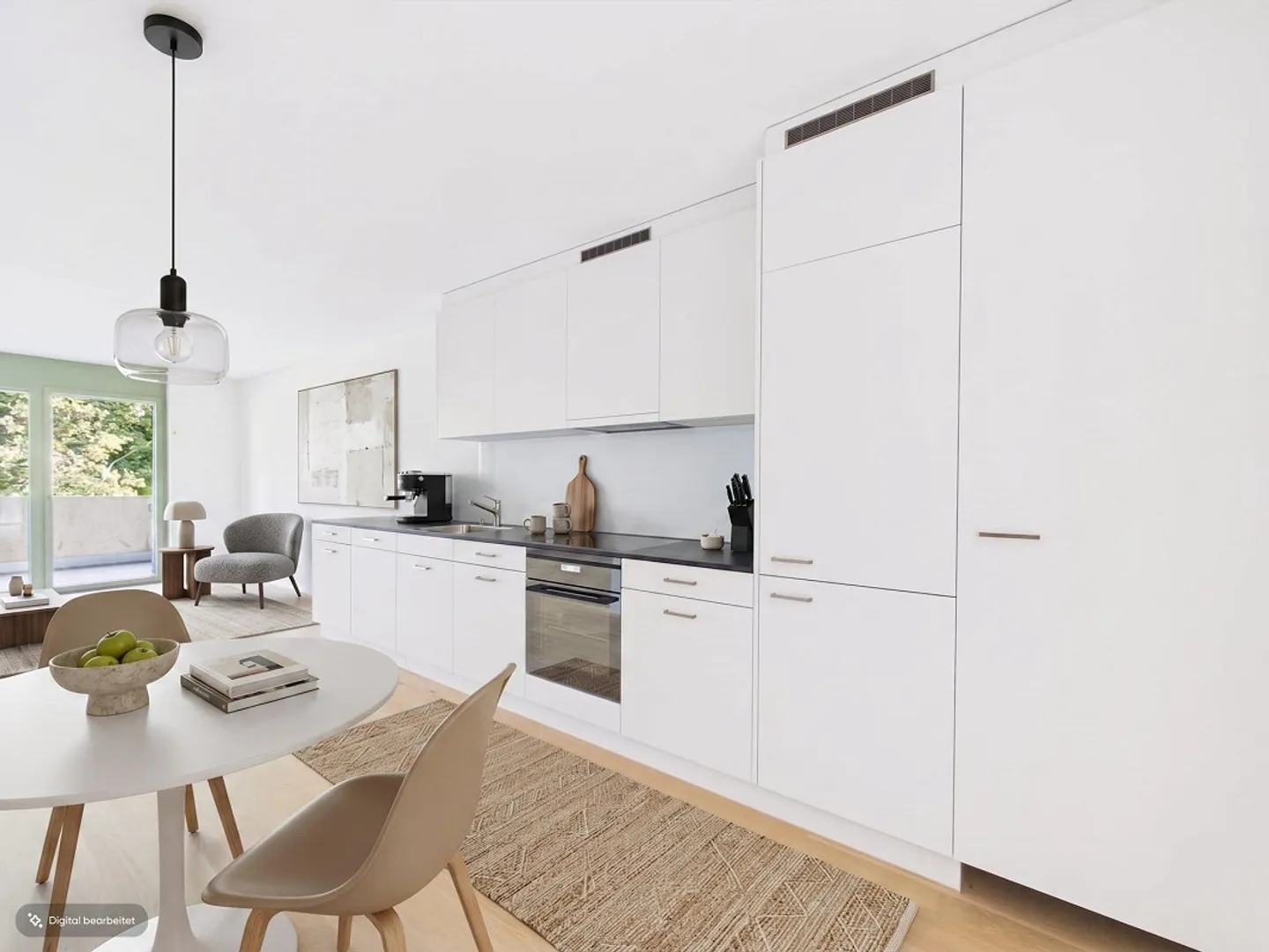 Bright 3.5-room apartment with terrace in Freienstein for rent - Photo 3 of 13