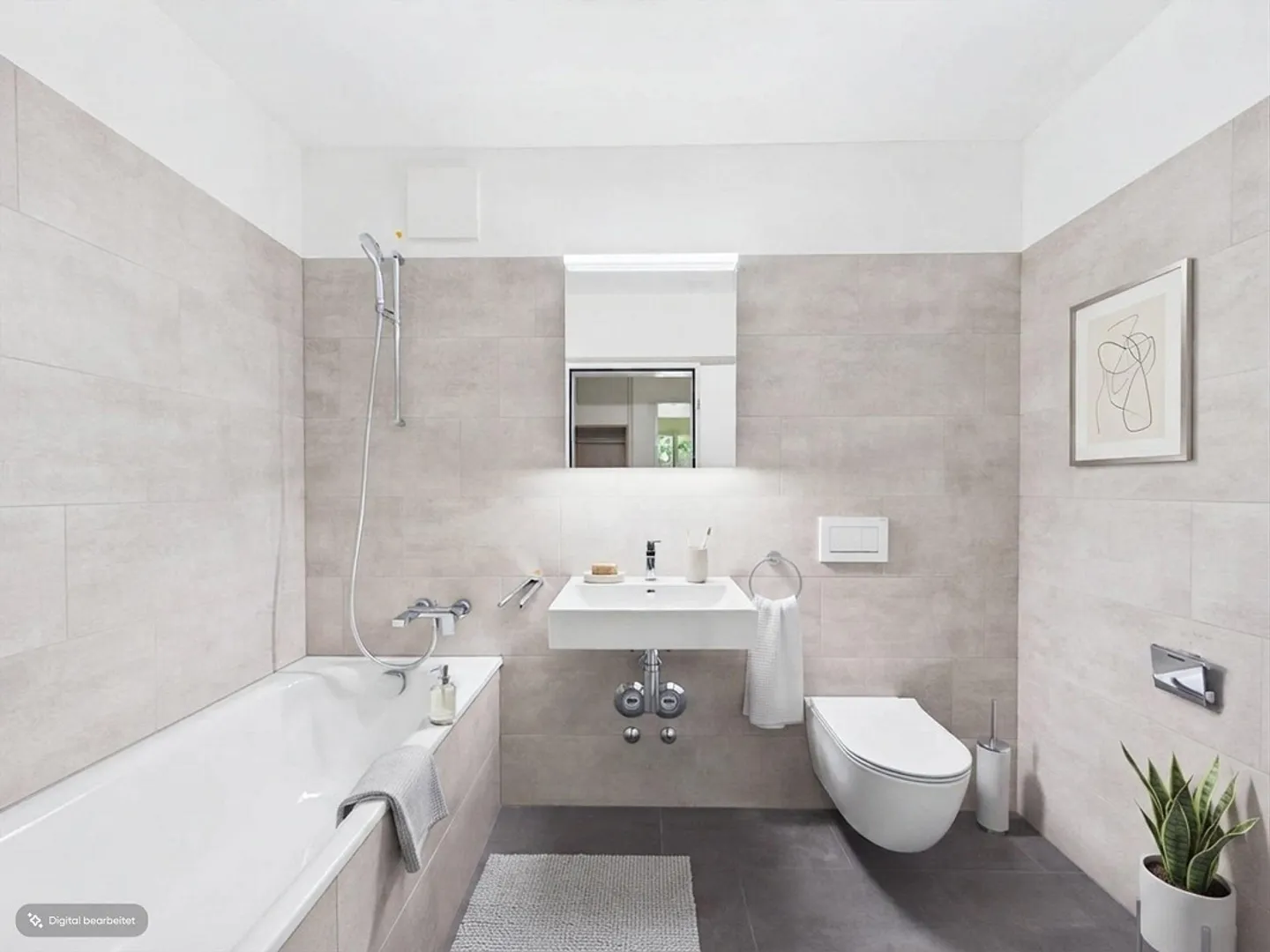 Bright 3.5-room apartment with terrace in Freienstein for rent - Photo 11 of 13