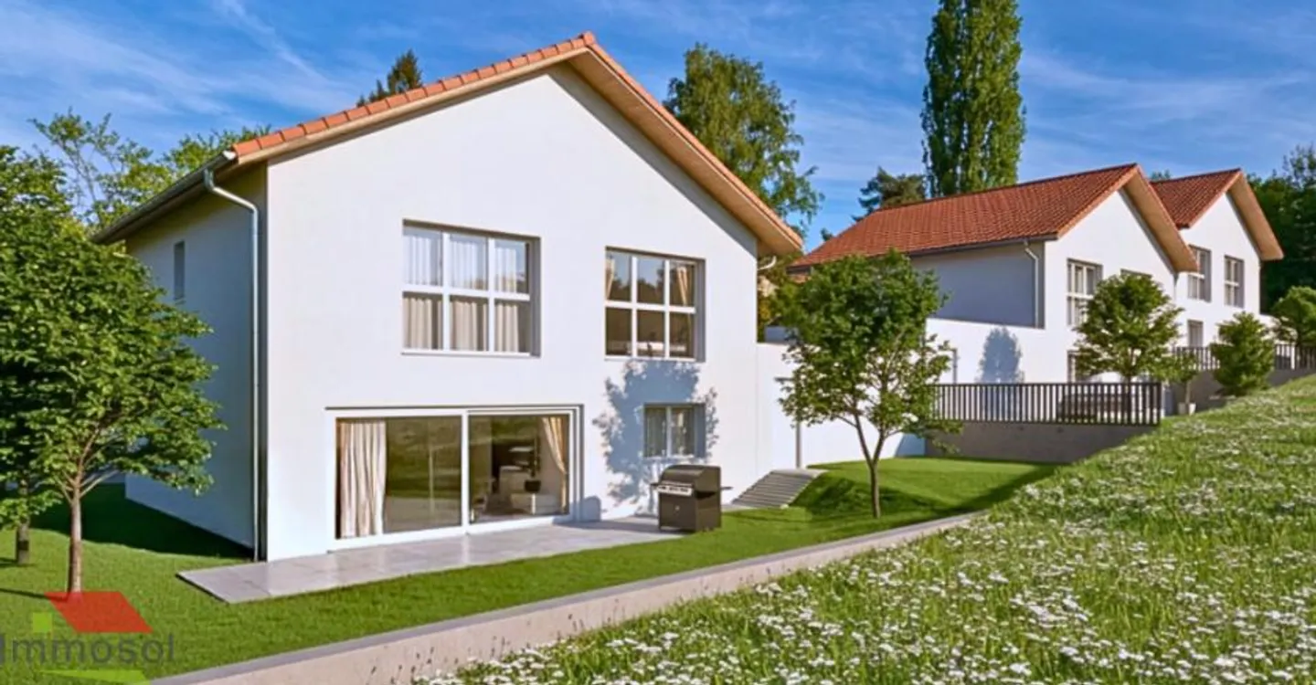 Nuova promozione a Thierrens – Ville familiari 6.5p con giardino - Foto 1 di 9