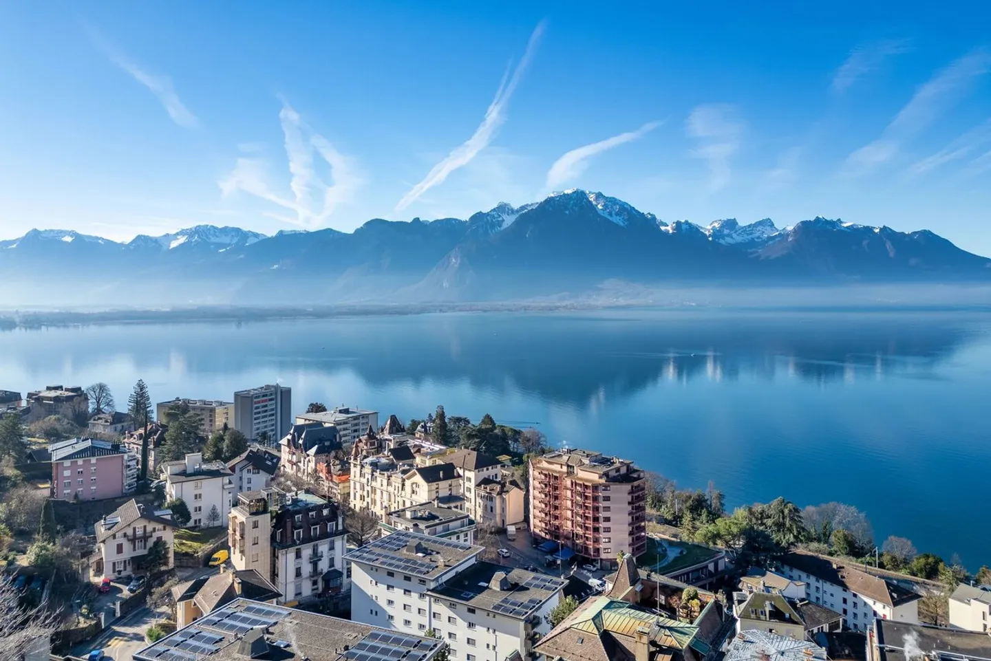 Superb 5.5-room apartment overlooking the city of Montreux and the Lake Geneva basin - Photo 1 of 11