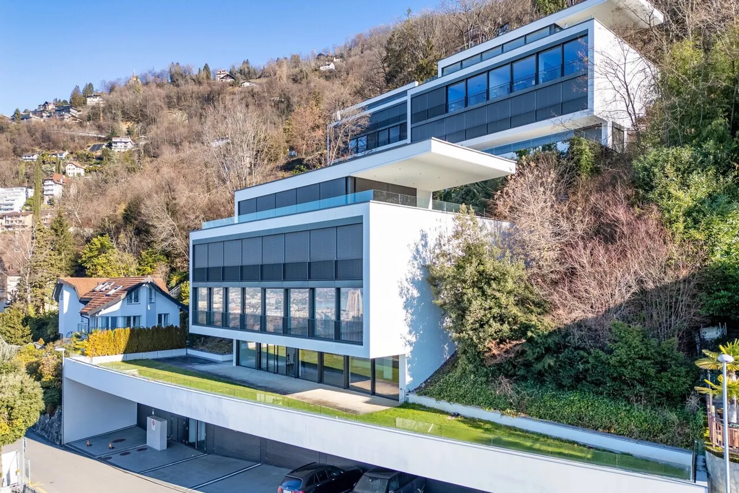 Superb 5.5-room apartment overlooking the city of Montreux and the Lake Geneva basin - Photo 2 of 11