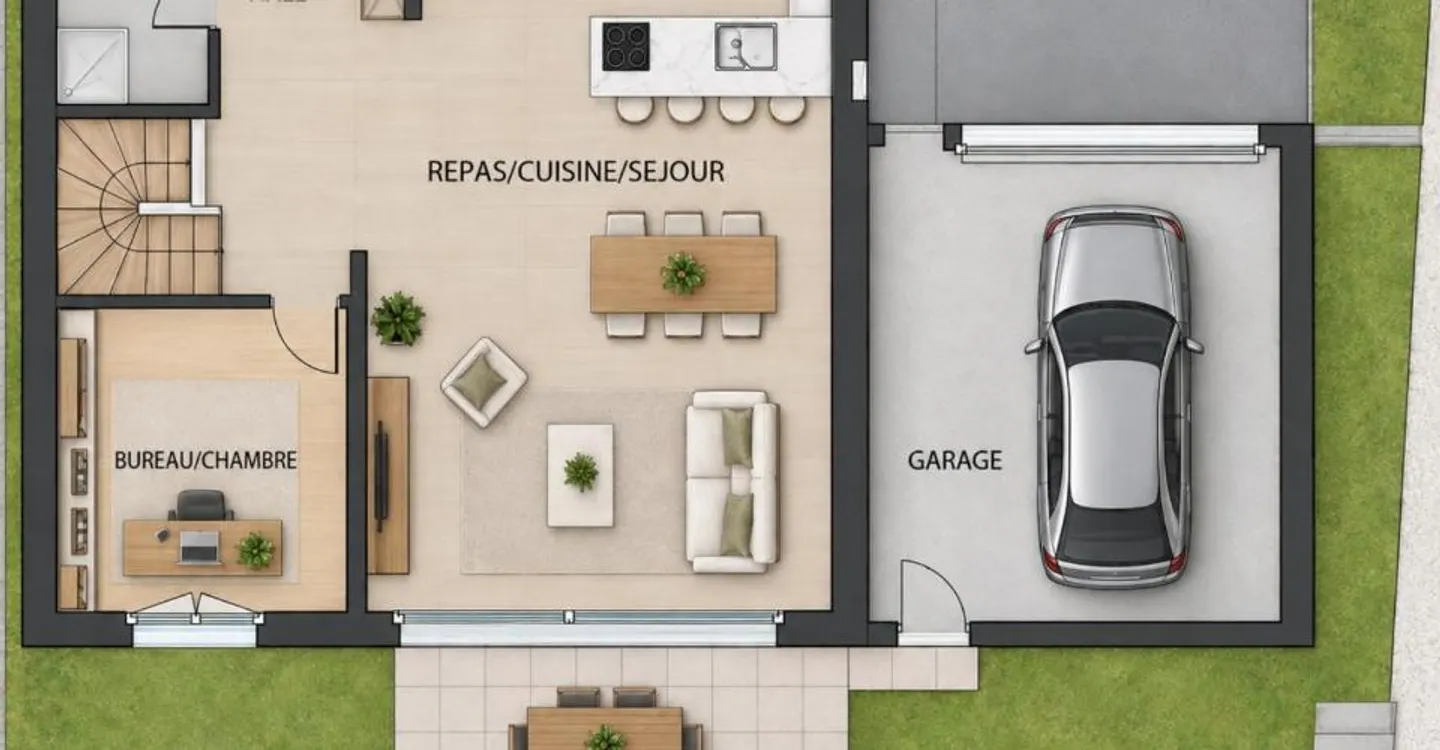 Nuova promozione a Thierrens – Ville familiari 6.5p con giardino - Foto 7 di 9
