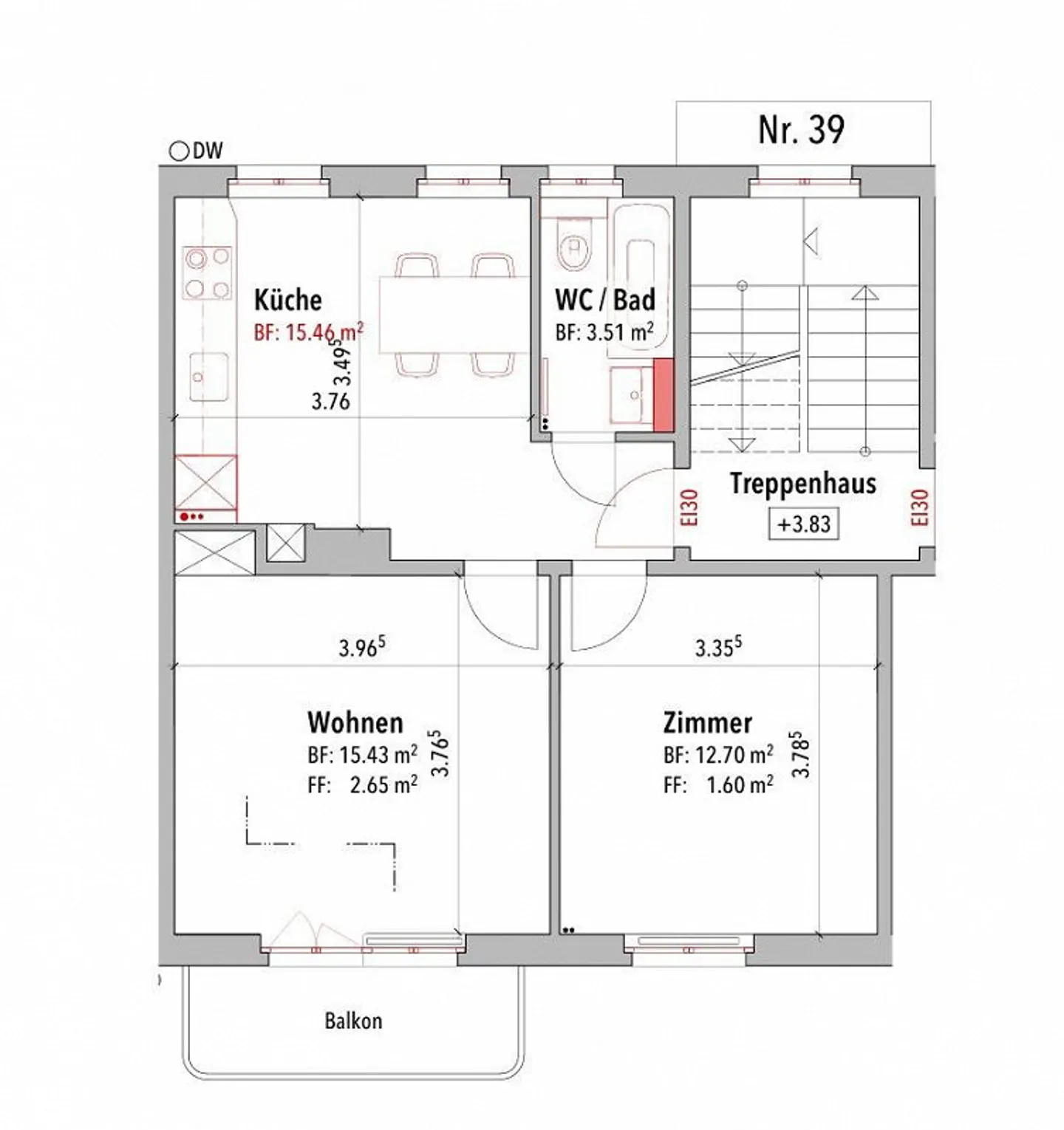 Charmante Wohnung mit Modernem Flair - Foto 9 von 9