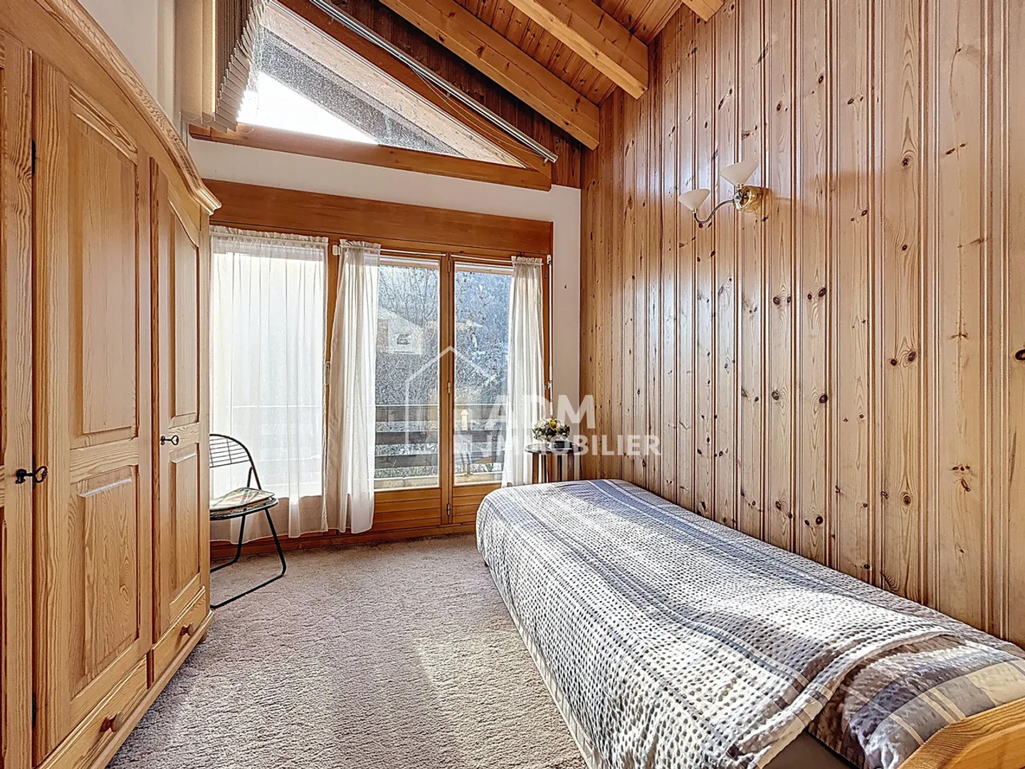 Ovronnaz, Chalet mit 4,5 Zimmern und atemberaubendem Blick - Foto 5 von 14