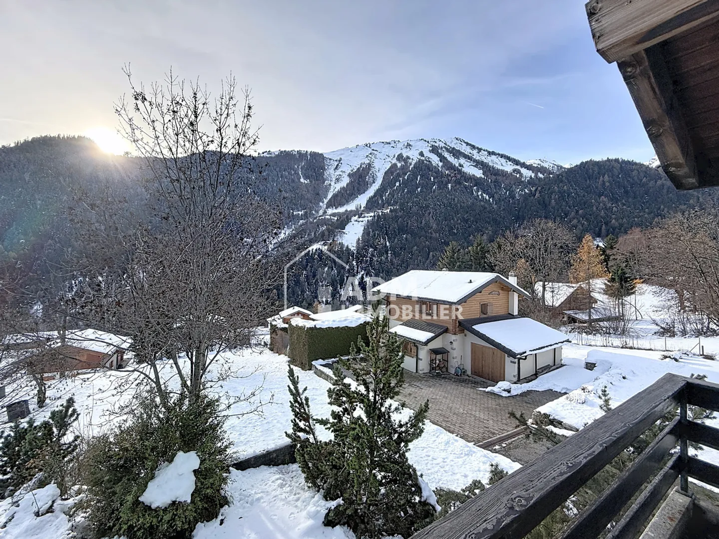 Ovronnaz, Chalet mit 4,5 Zimmern und atemberaubendem Blick - Foto 10 von 14