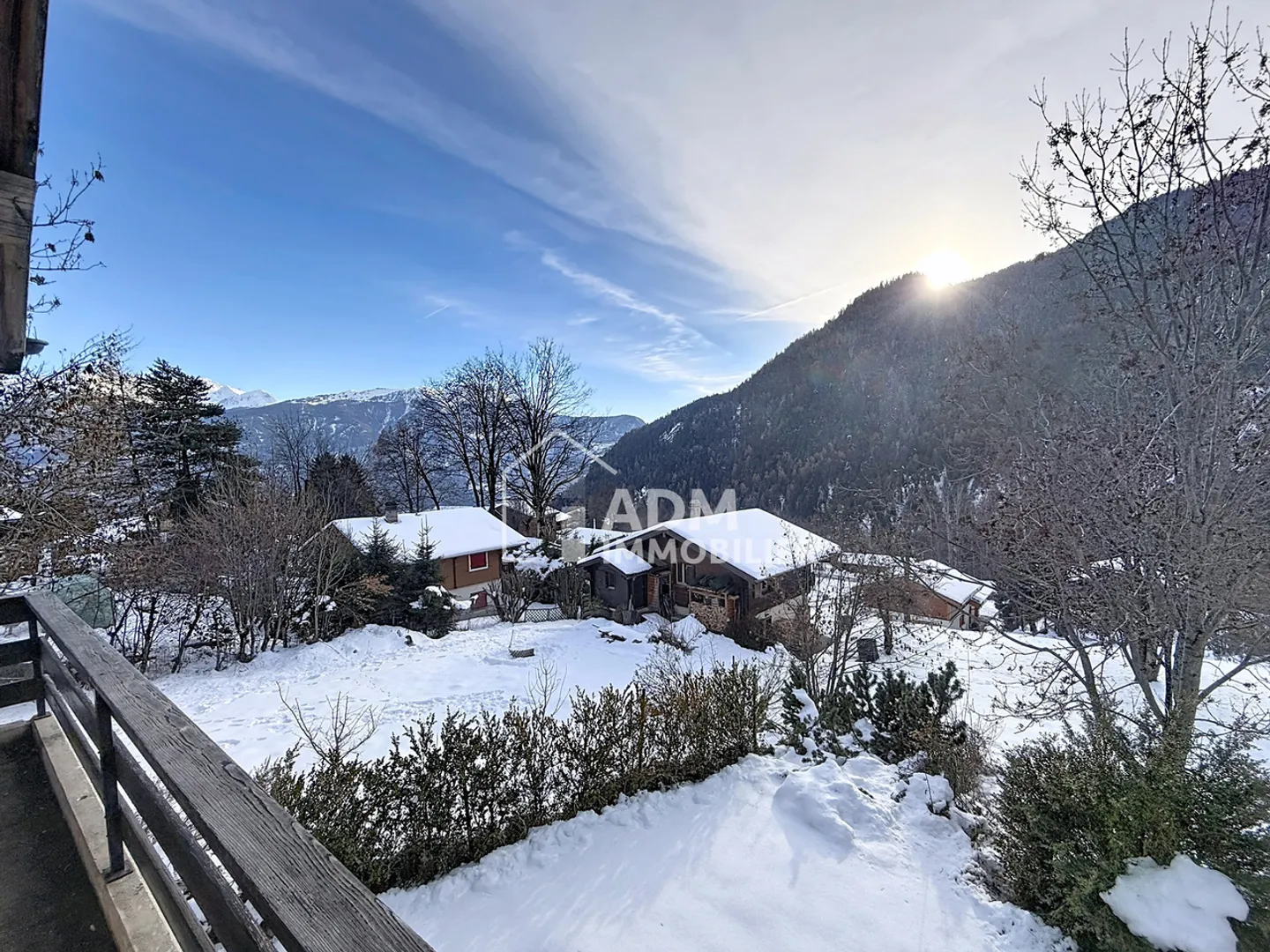 Ovronnaz, Chalet mit 4,5 Zimmern und atemberaubendem Blick - Foto 11 von 14