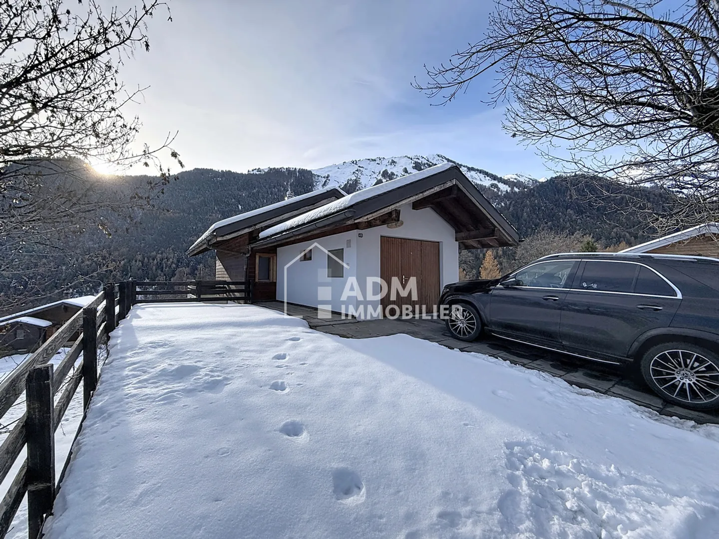 Ovronnaz, Chalet mit 4,5 Zimmern und atemberaubendem Blick - Foto 13 von 14