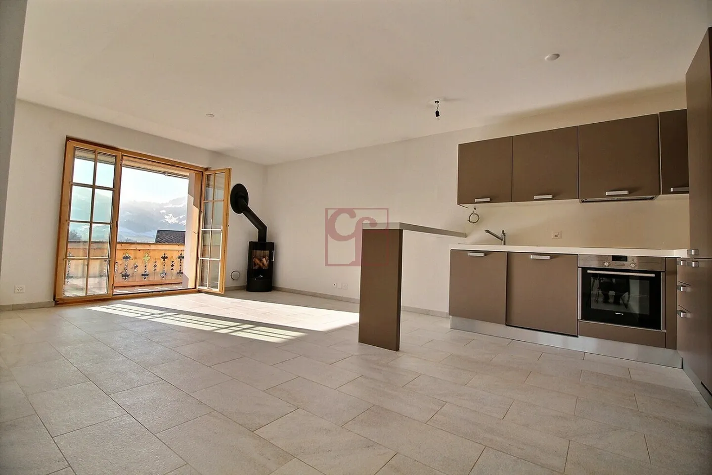 Château-d'Oex - Very nice 4.5 room apartment with large balcony - Photo 3 of 9