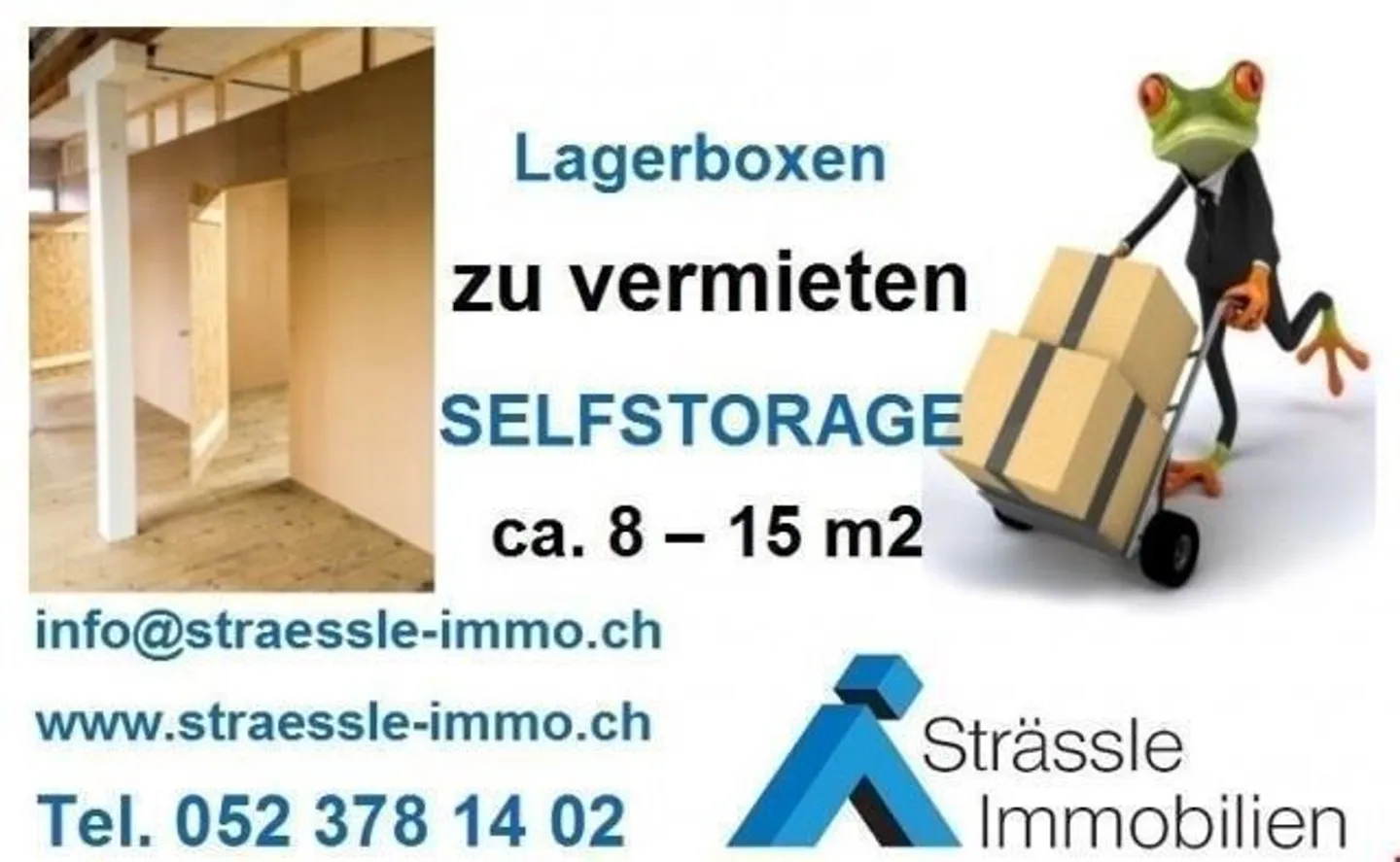 Selfstorage 10 - 15 m2 - Storage Boxes - from Fr. 140.-- - Photo 6 of 6