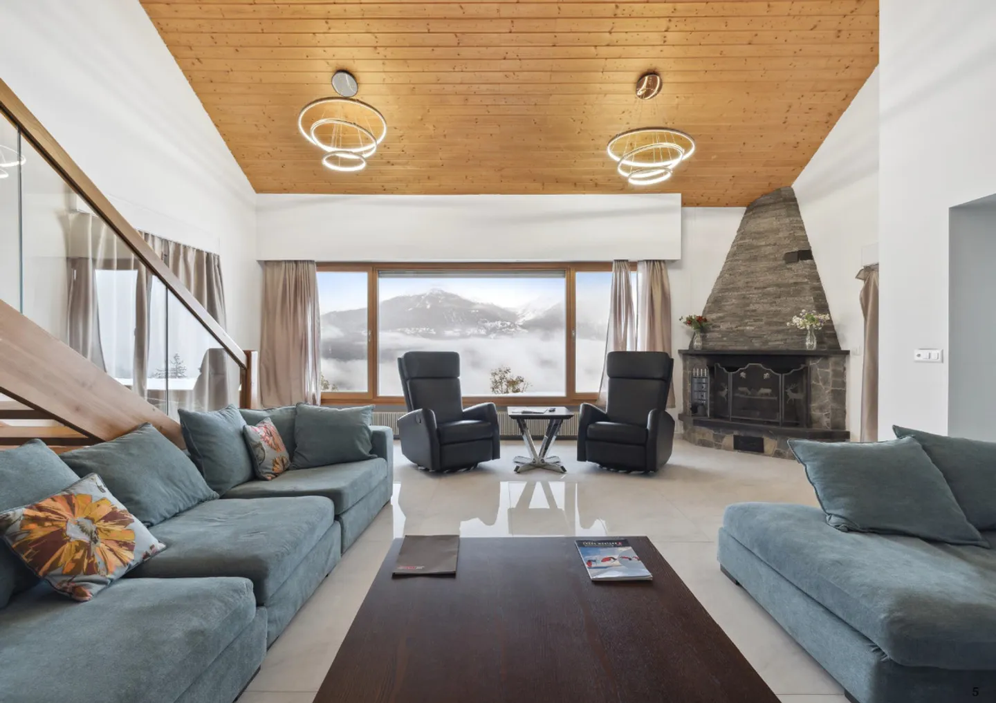 Außergewöhnliche 6,5-Zimmer-Villa - 258 m² mit majestätischem Alpenpanorama - Foto 4 von 10