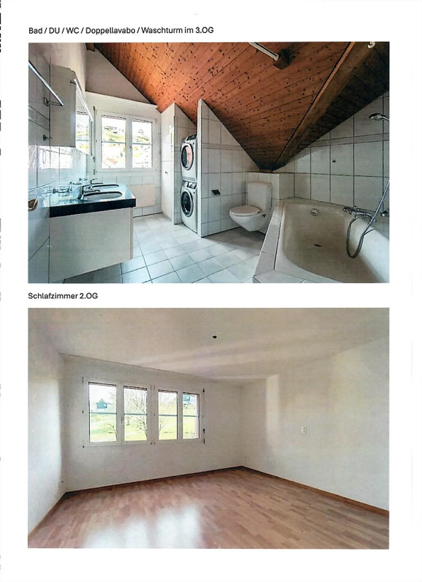 Appartamento duplex di 5 1/2 locali con camino - Foto 3 di 6