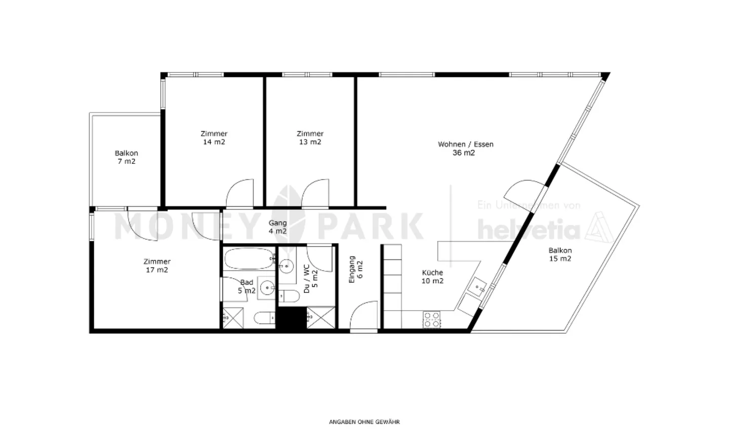 Bright and practical 4.5-room apartment near Lake Zurich - Photo 14 of 14