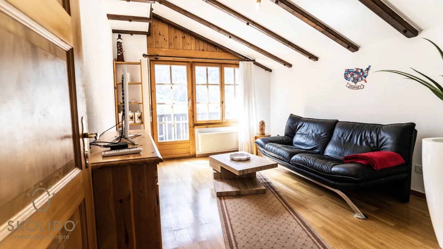 Accogliente appartamento per vacanze di 3 locali a Brigerbad all'ultimo piano - Foto 1 di 18