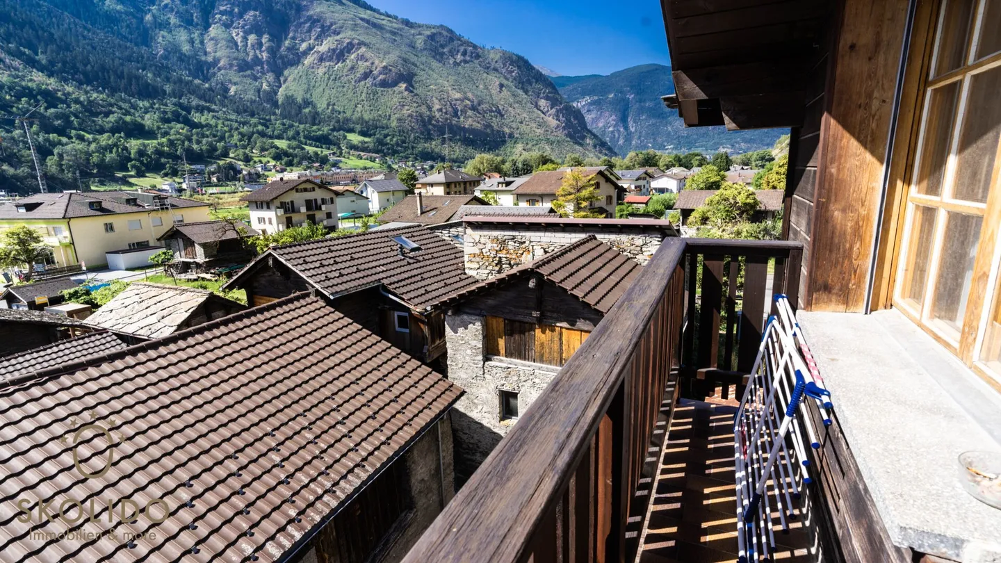 Accogliente appartamento per vacanze di 3 locali a Brigerbad all'ultimo piano - Foto 7 di 18
