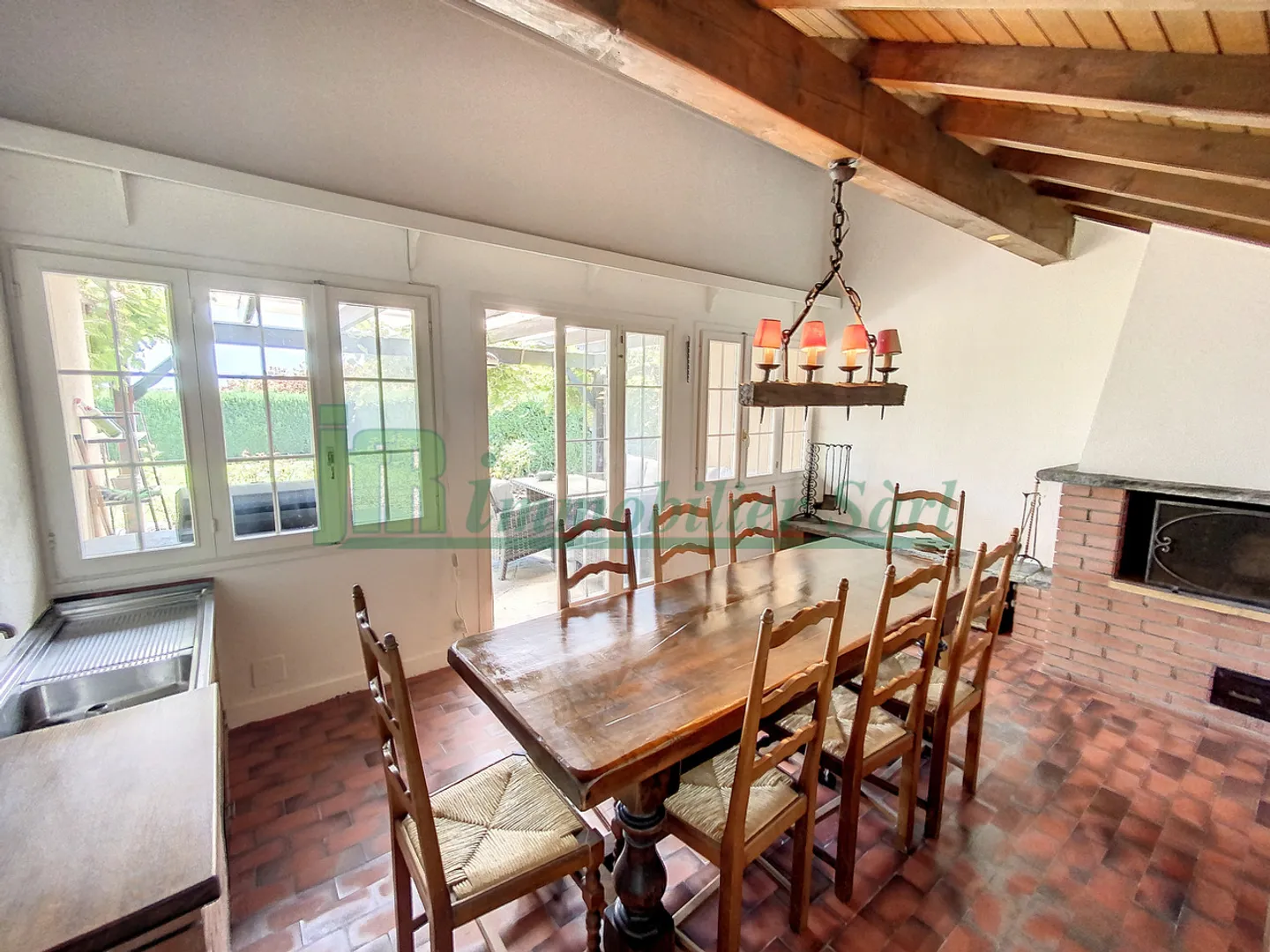 Villa con grande giardino in affitto a Lonay - Foto 8 di 13