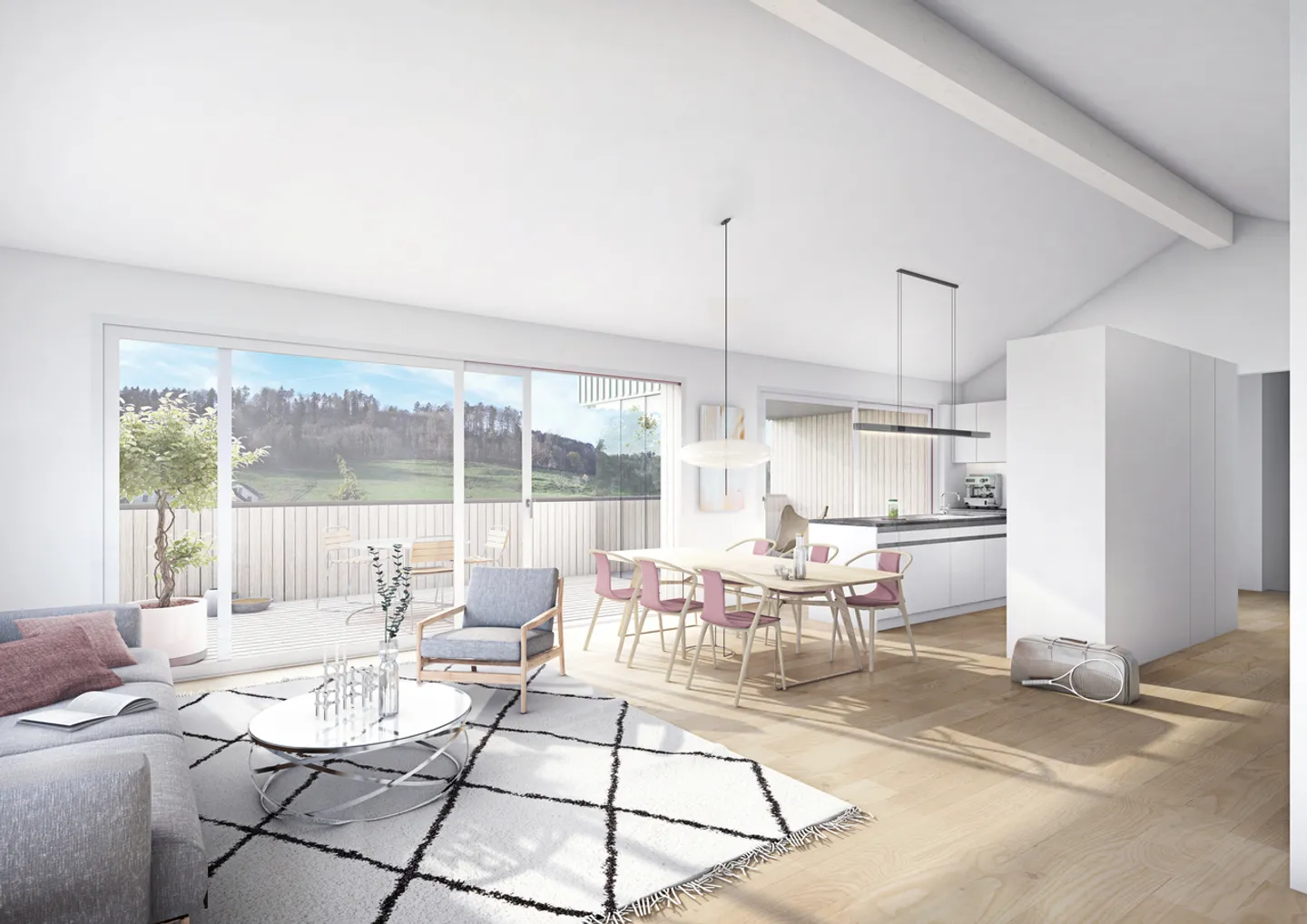 Appartement Familial Moderne avec Beau Jardin - Photo 3 sur 5