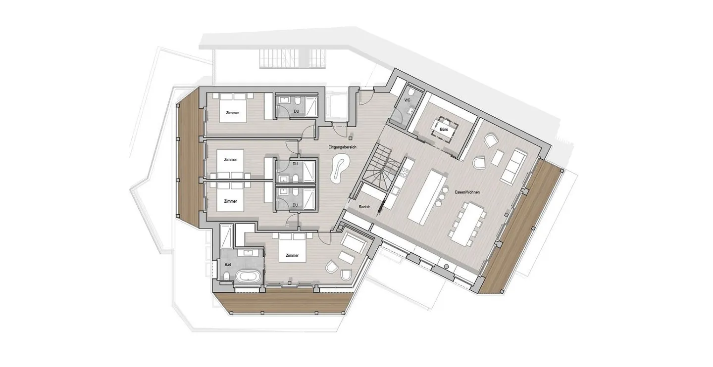 Chalet SKYFALL | Appartamento 7.5 stanze 1° piano | Residenza principale - Foto 4 di 5