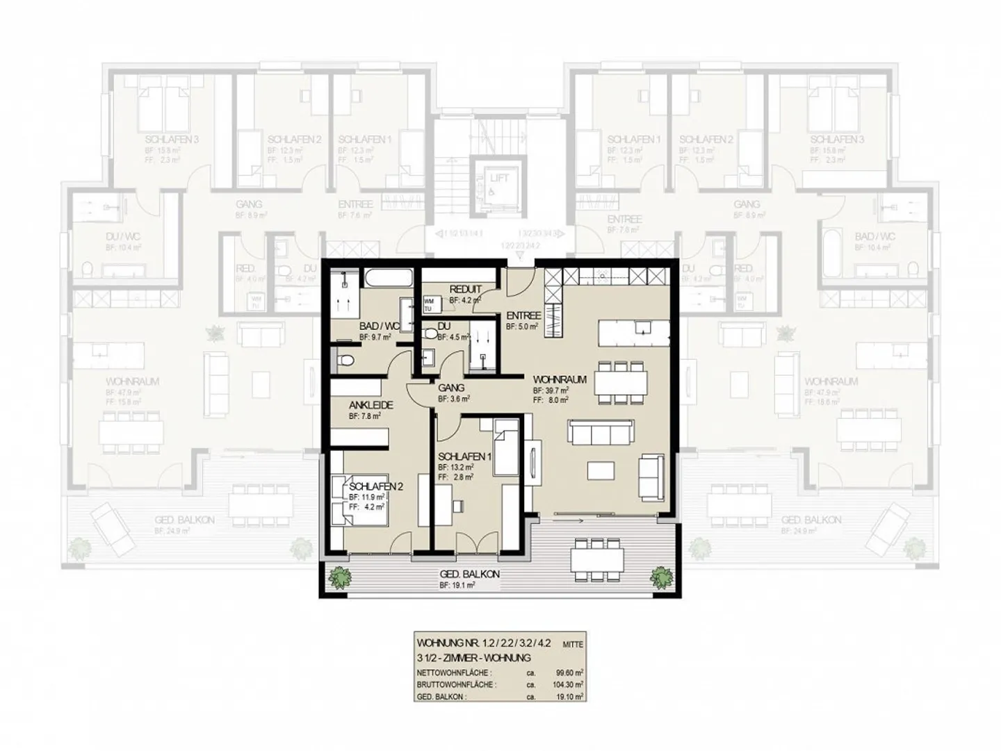 Moderne Wohnungen in Ebnat-Kappel - Foto 5 von 6