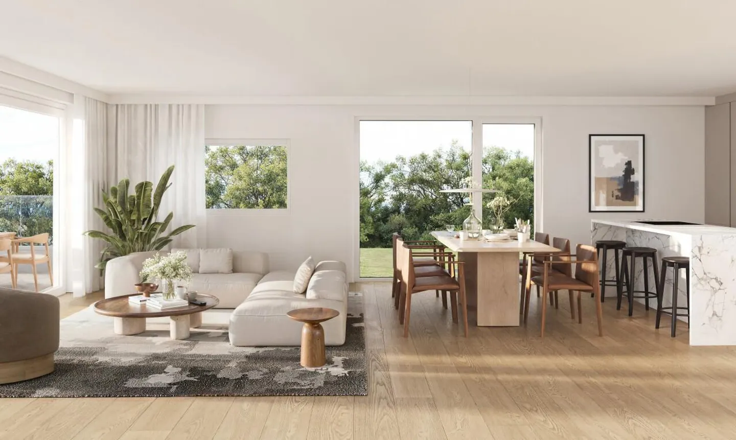 Villa contemporaine avec jardin - Photo 2 sur 8