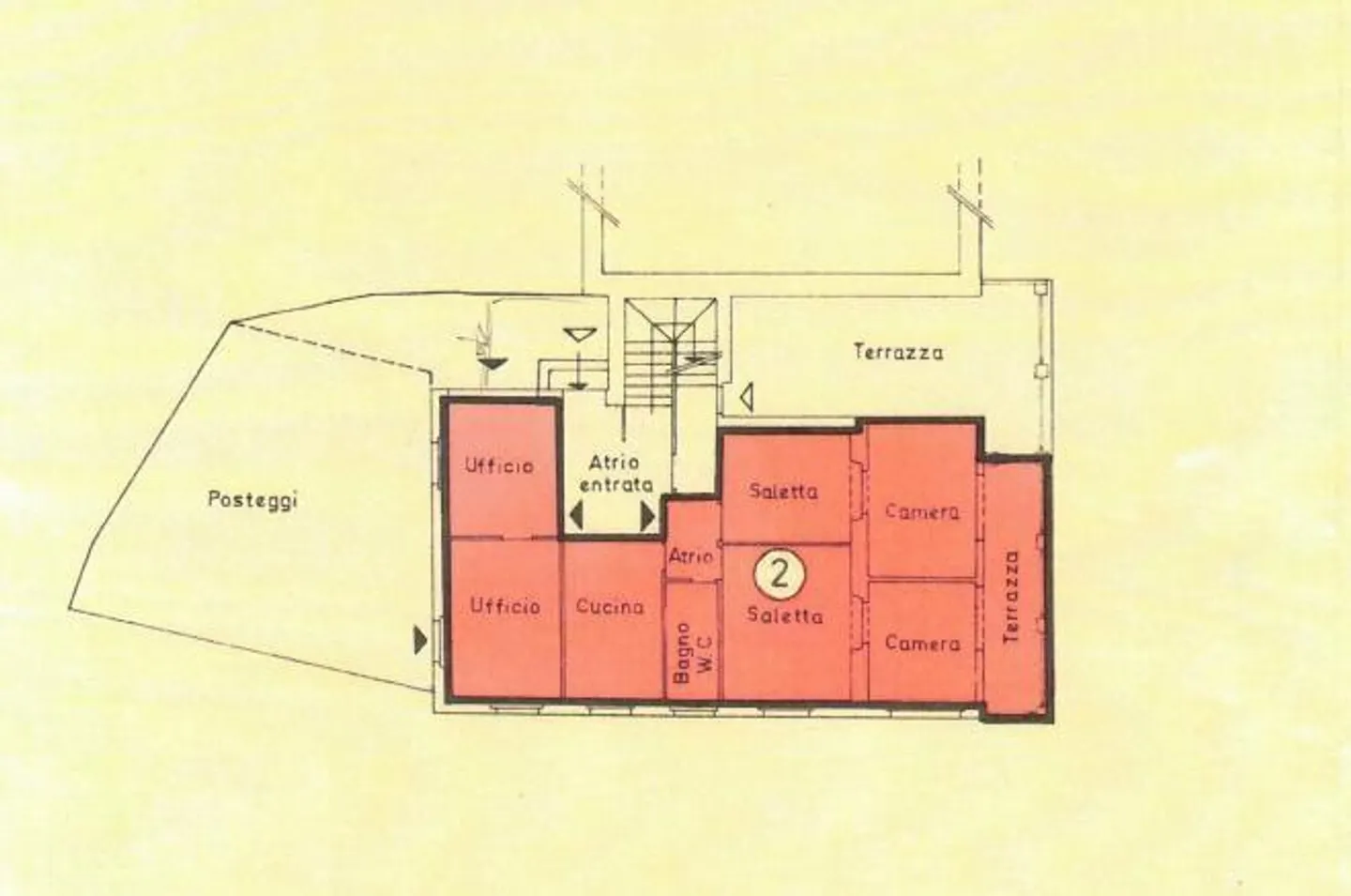 2 apartments of 4.5 rooms with 2 offices, garage/storage, 2 parking spaces... - Photo 32 of 34