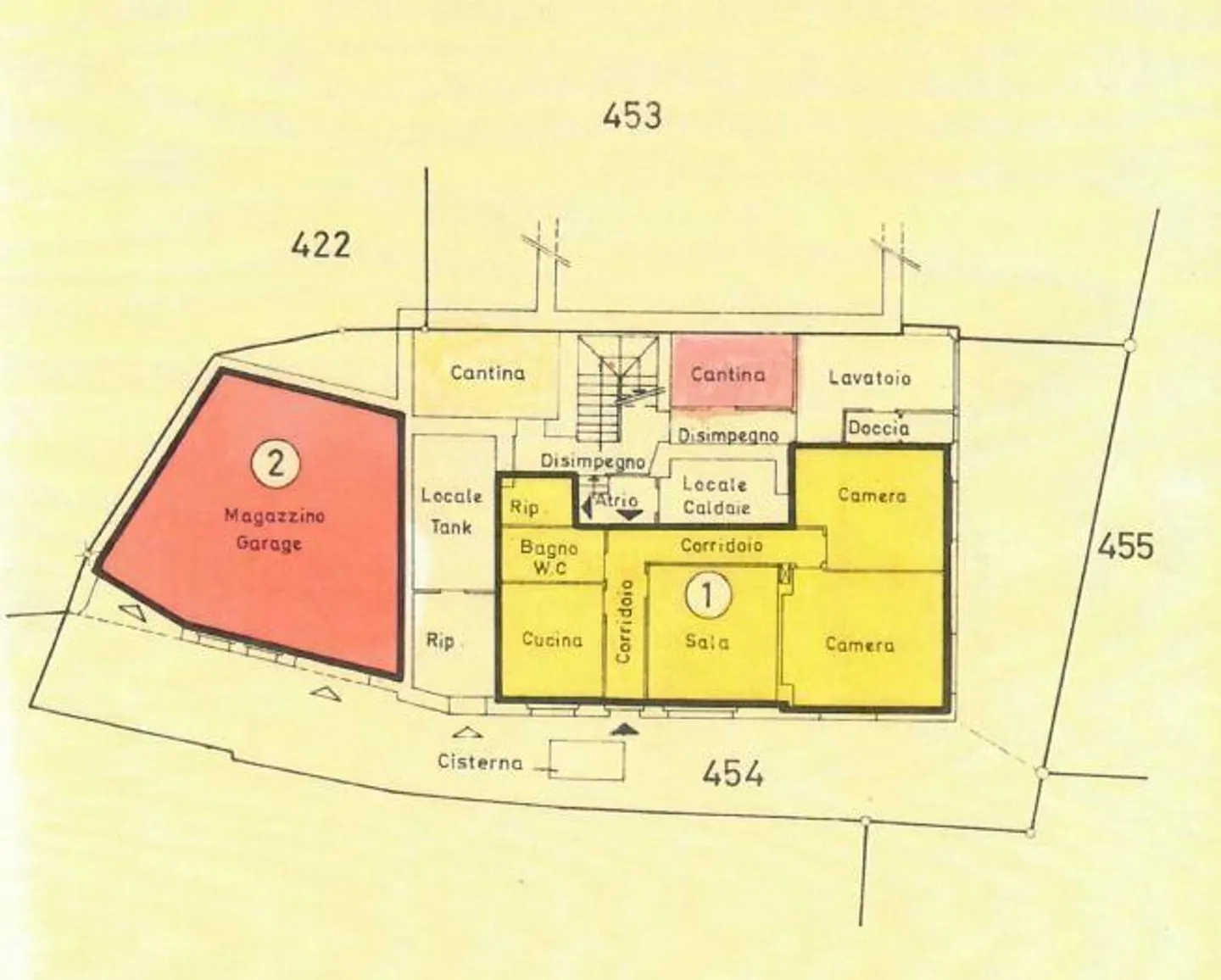 2 apartments of 4.5 rooms with 2 offices, garage/storage, 2 parking spaces... - Photo 33 of 34