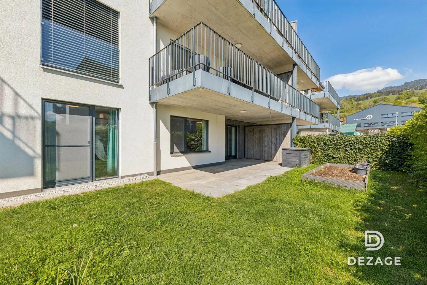 3,5-Zimmer-Wohnung im Erdgeschoss, ideal gelegen 5 Minuten von Bulle. - Foto 13 von 15