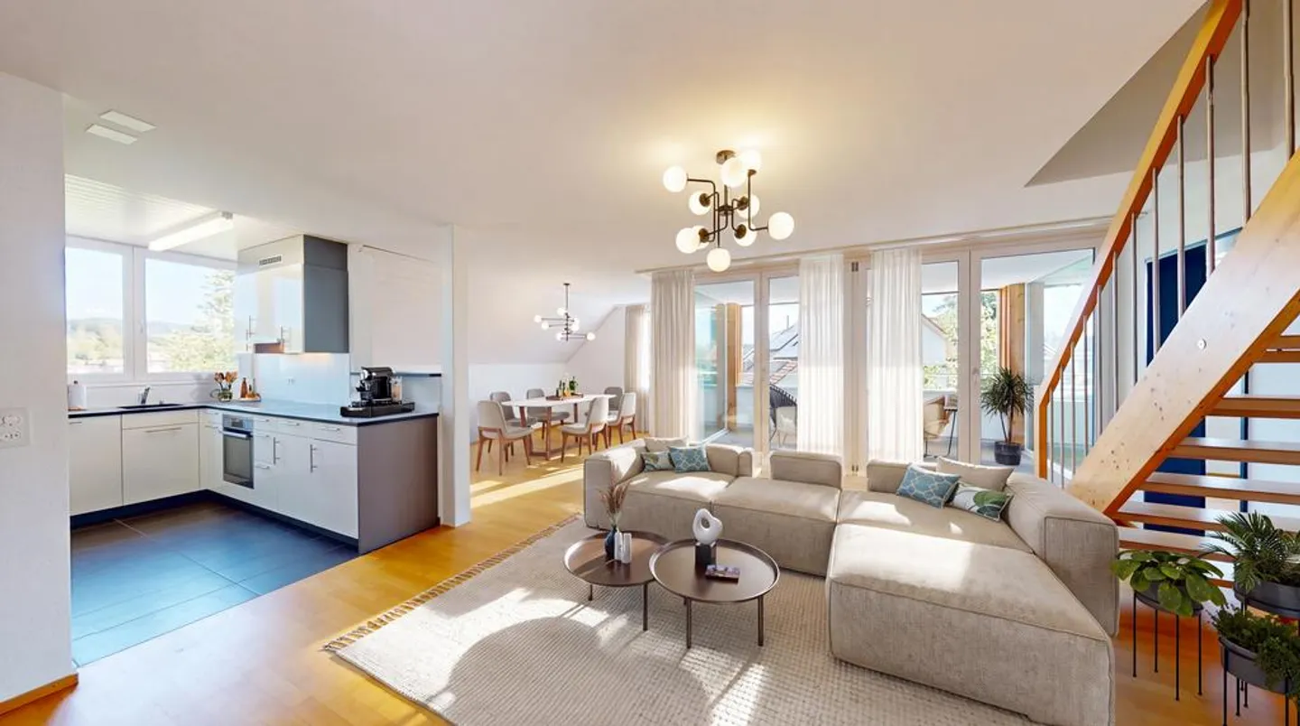 Charmante Wohnung in Illnau - Foto 1 von 7