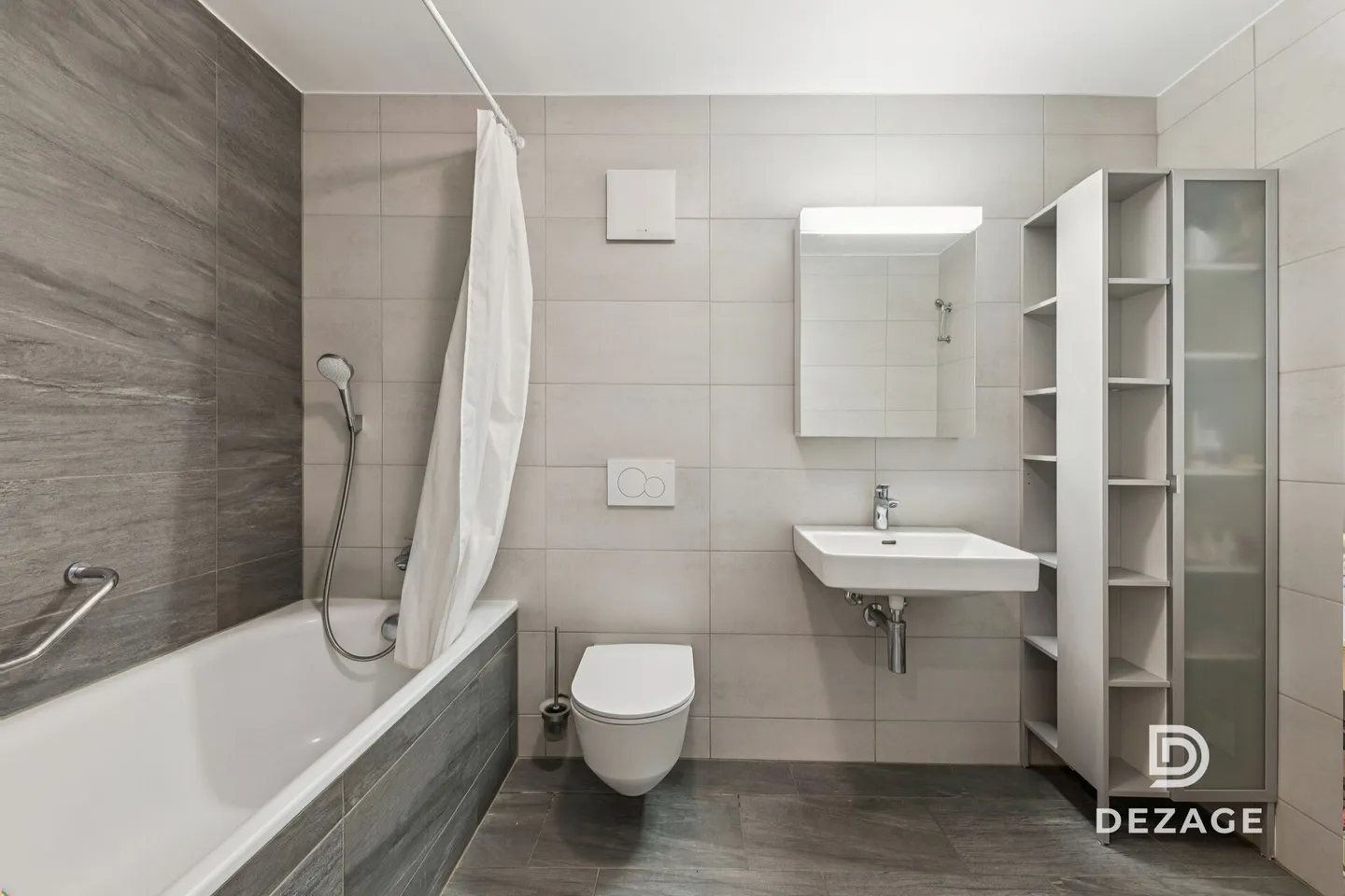 3,5-Zimmer-Wohnung im Erdgeschoss, ideal gelegen 5 Minuten von Bulle. - Foto 12 von 15