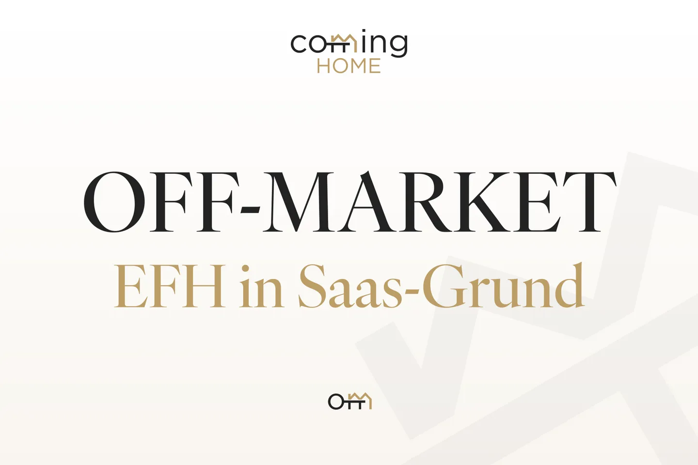 Off-Market: Modernes Einfamilienhaus mit Einliegerwohnung und Bergblick in Saas-Grund - Foto 1 von 3