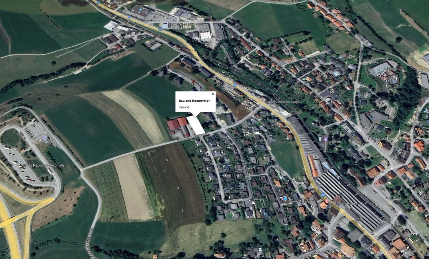 Attraktives Baugrundstück mit bewilligtem Projekt für 11 moderne Wohnungen in Reconvilier (Berner Jura) - Foto 8 von 9