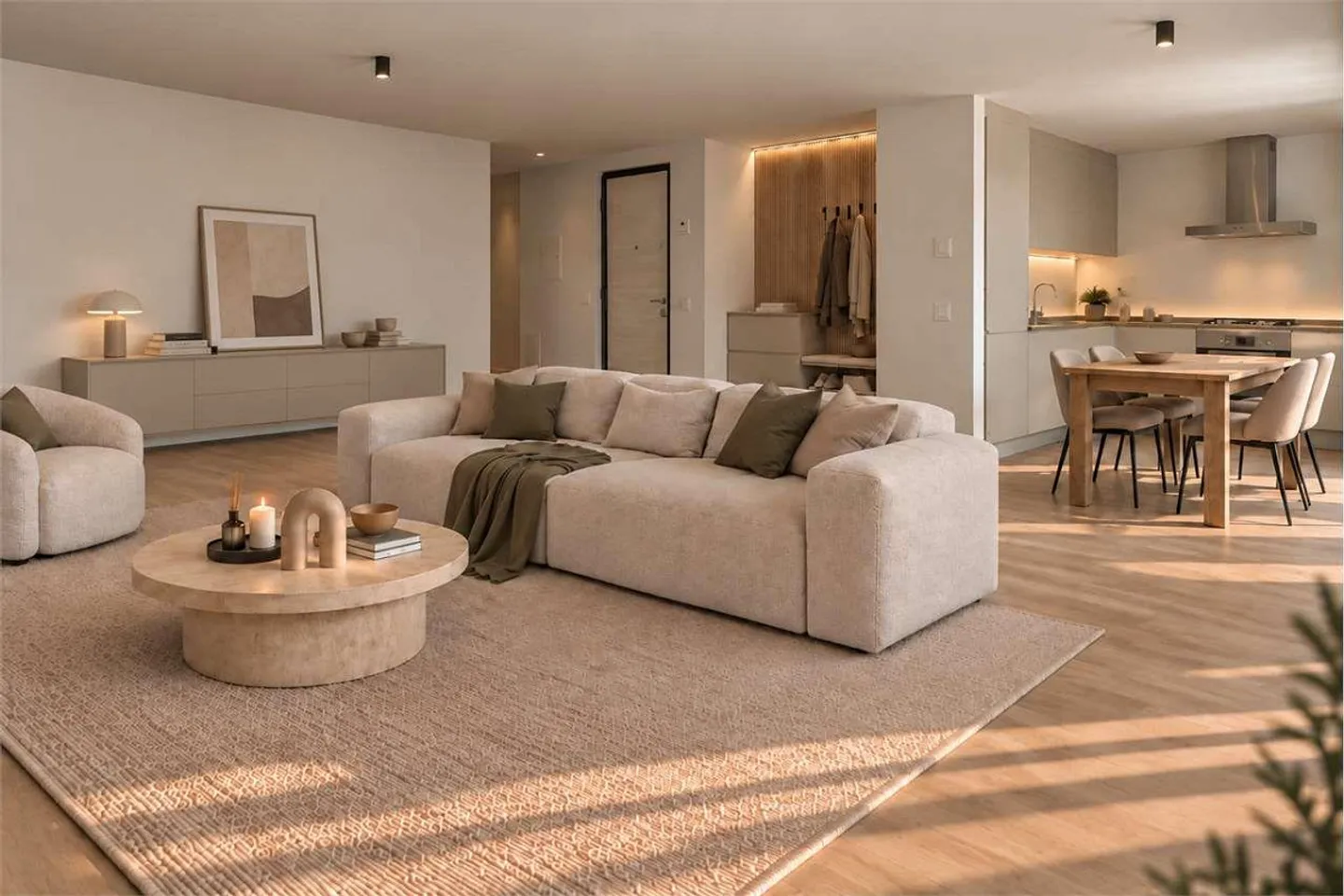 Elegant 3.5-room apartment with terrace and open view - Photo 1 of 9