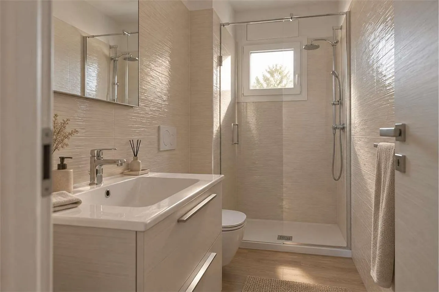 Elegant 3.5-room apartment with terrace and open view - Photo 7 of 9